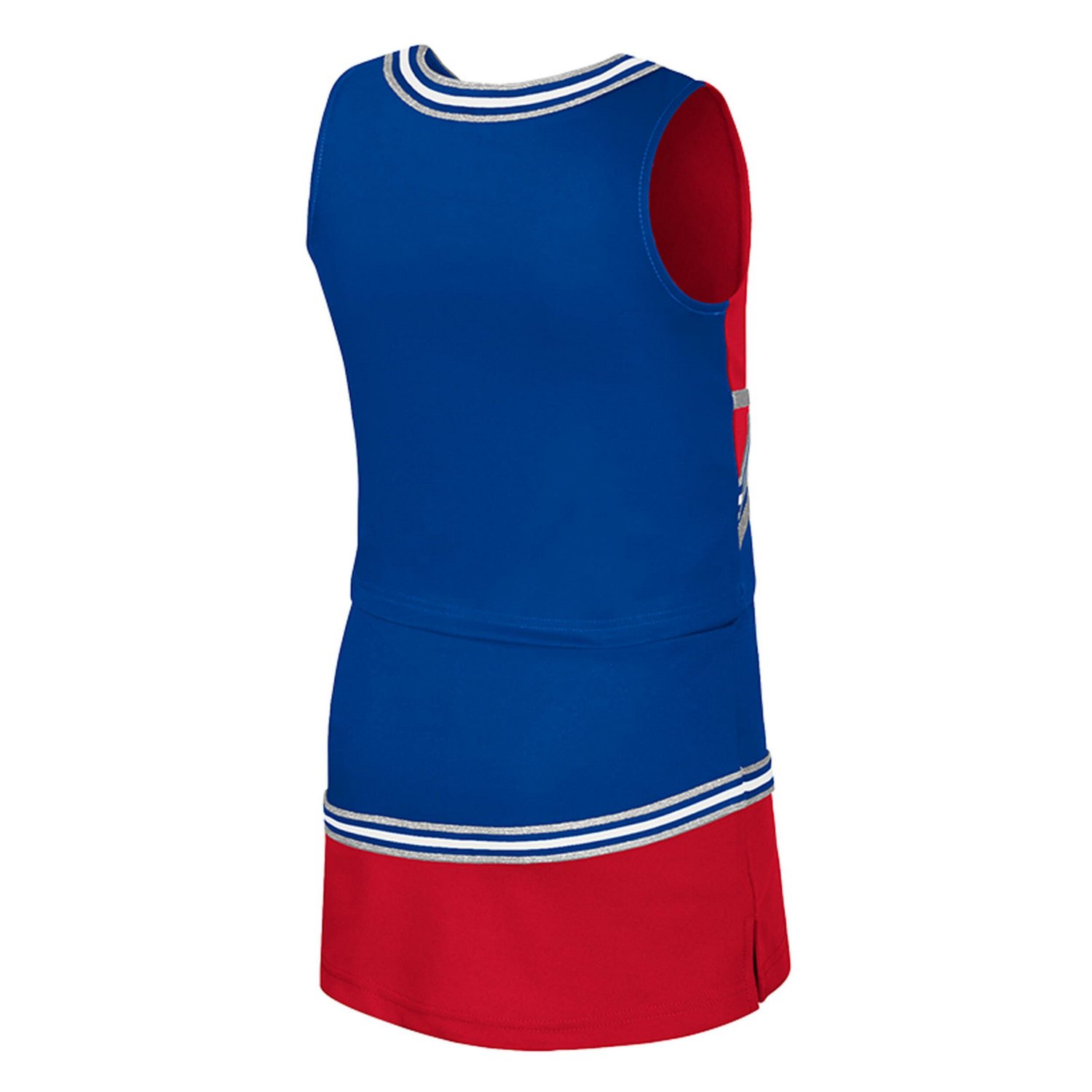 Girls Youth Colosseum Kansas Jayhawks Lollipop Park Cheer Two-Piece Set - view number 3