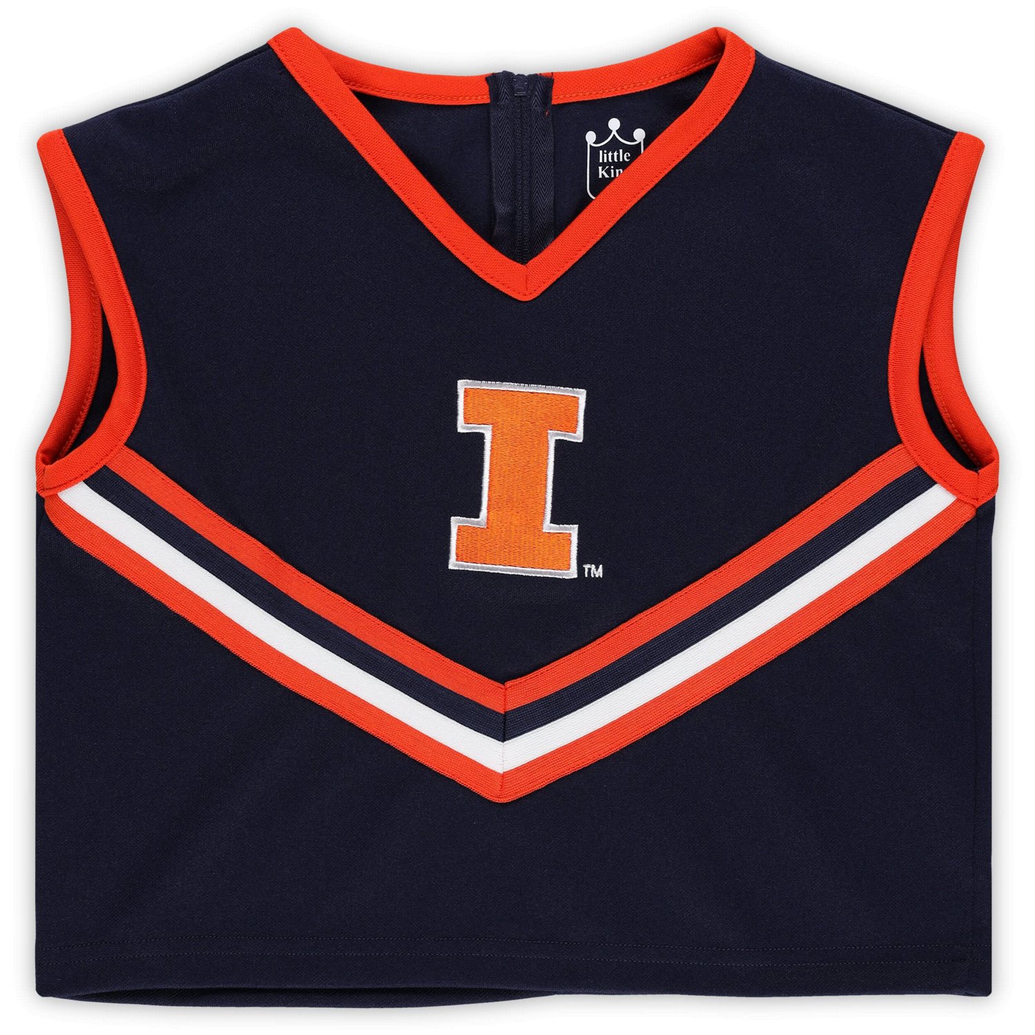 Girls Youth Illinois Fighting Illini 2-Piece Cheer Set