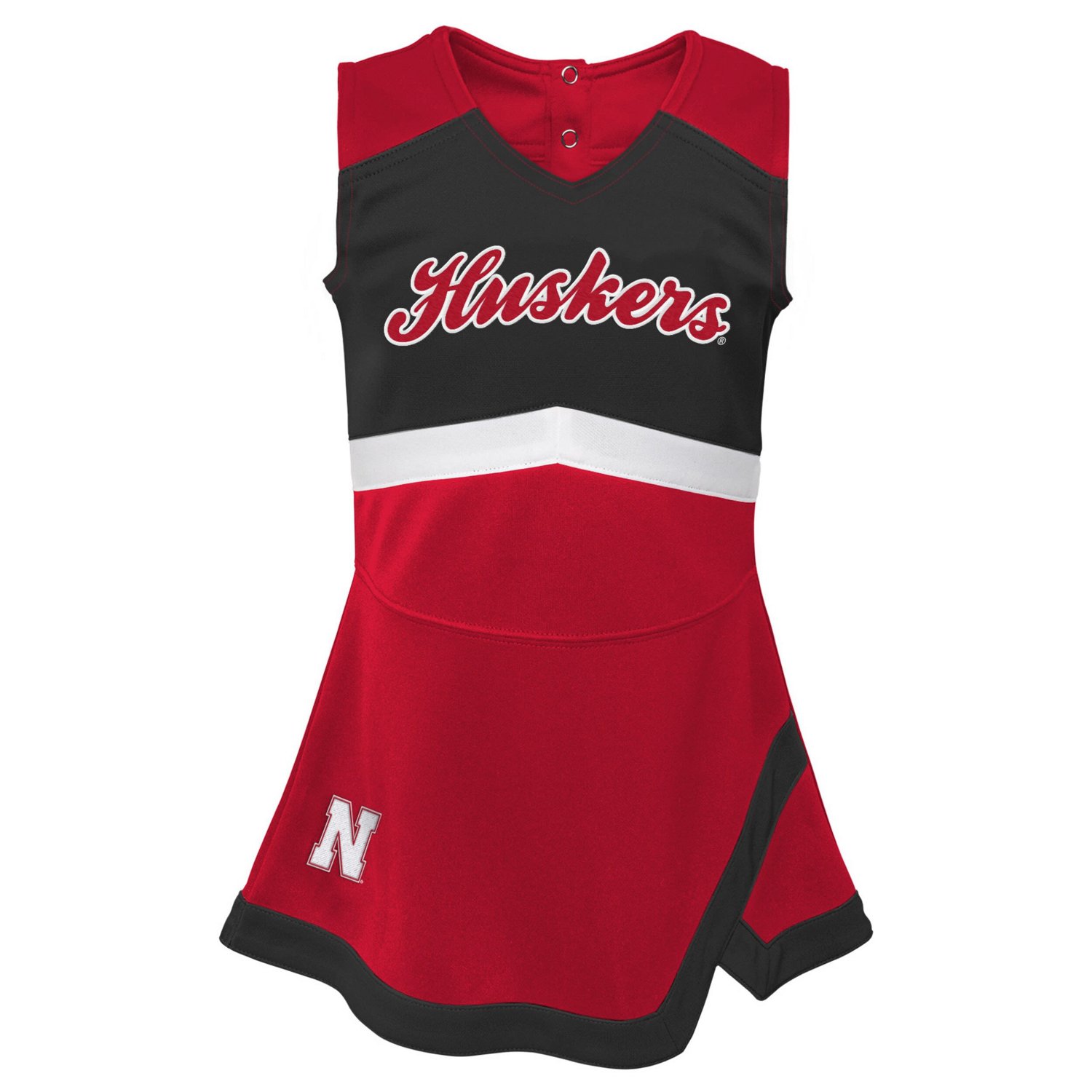 Girls Youth Nebraska Huskers Cheer Captain Jumper Dress - view number 2