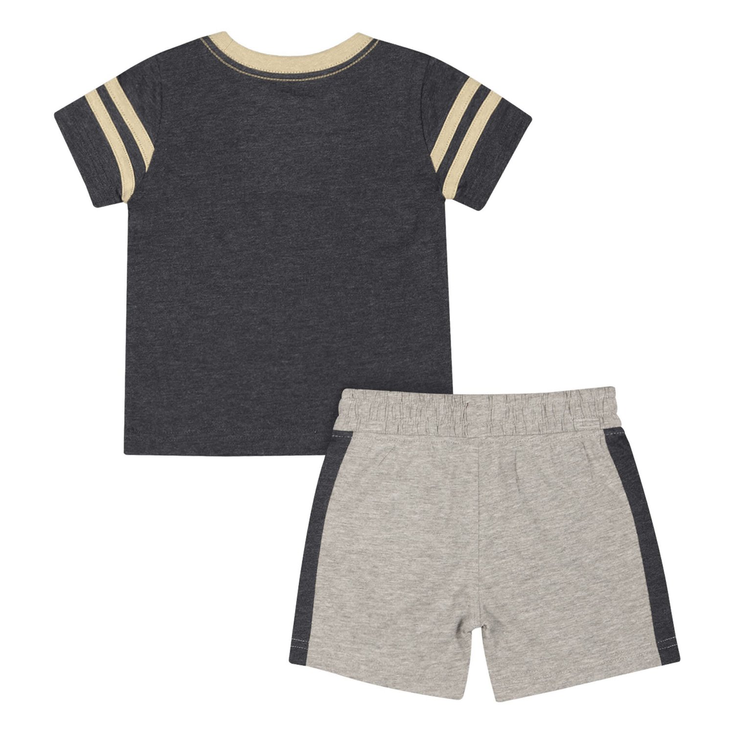 Infant Colosseum Heather Purdue Boilermakers T-Shirt  Shorts Set - view number 2