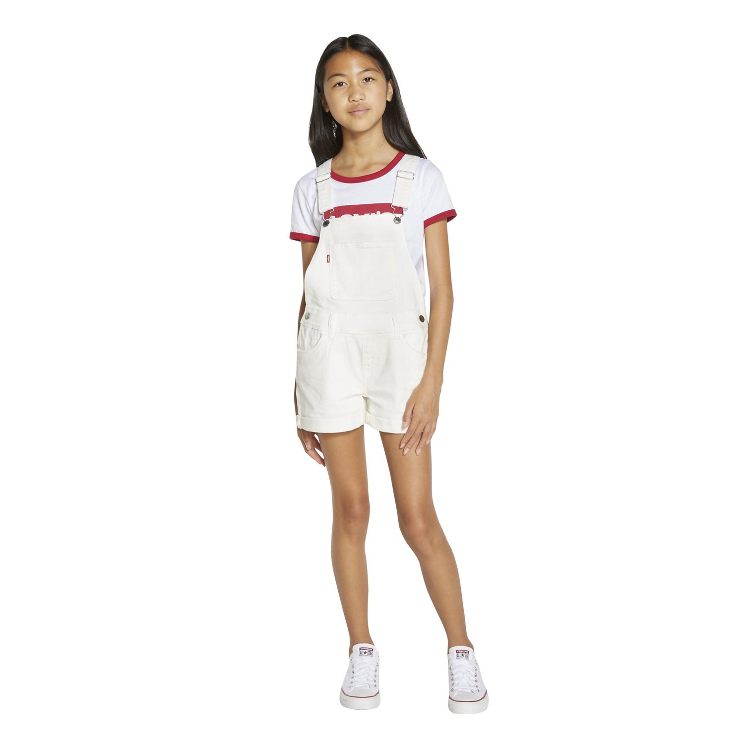 Levi's Girls' Shortall Romper