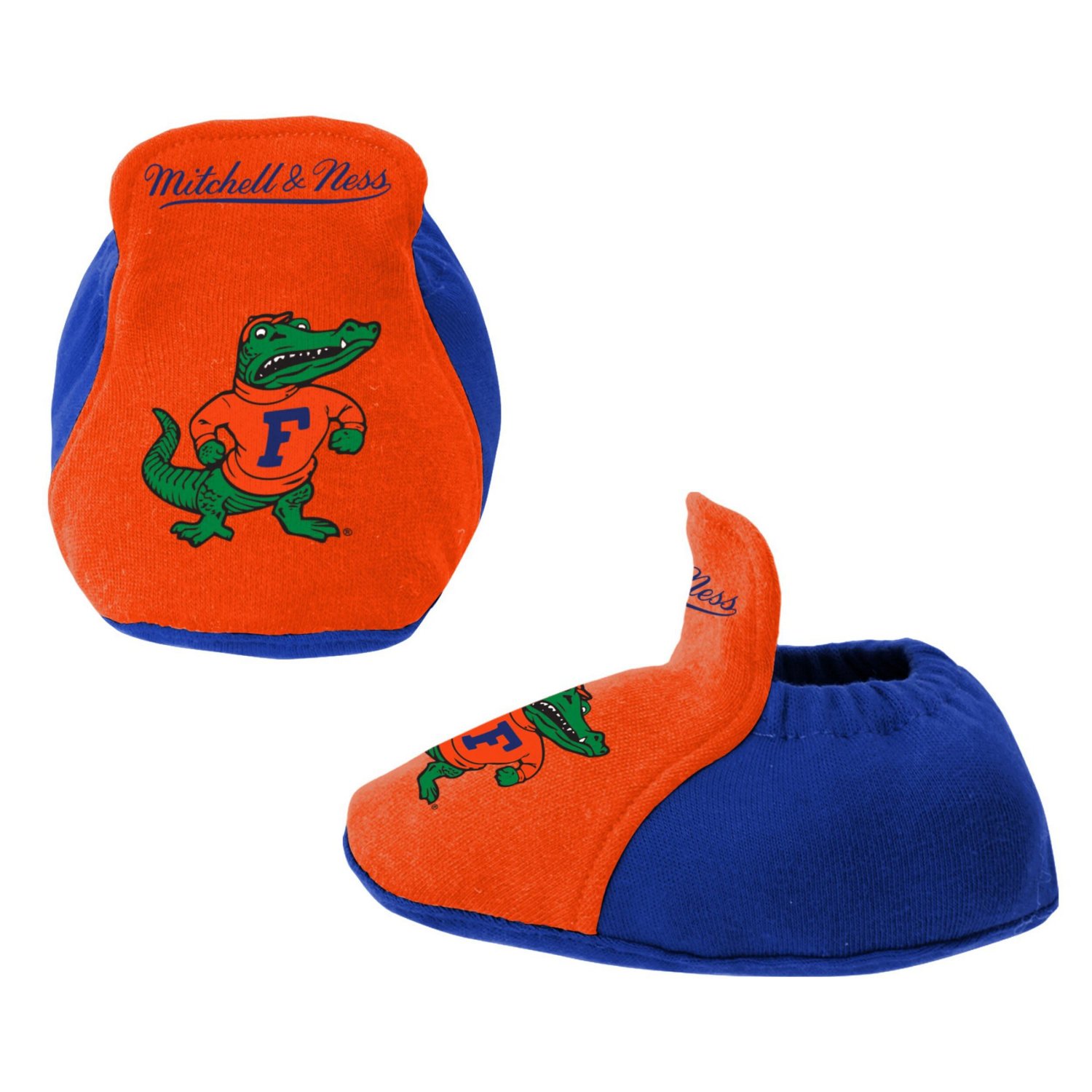 Mitchell  Ness Orange Florida Gators 3-Pack Bodysuit Bib and Bootie Set - view number 4