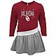 Oklahoma Sooners Heart to Heart French Terry Dress                                                                               - view number 2