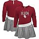 Oklahoma Sooners Heart to Heart French Terry Dress                                                                               - view number 1 selected