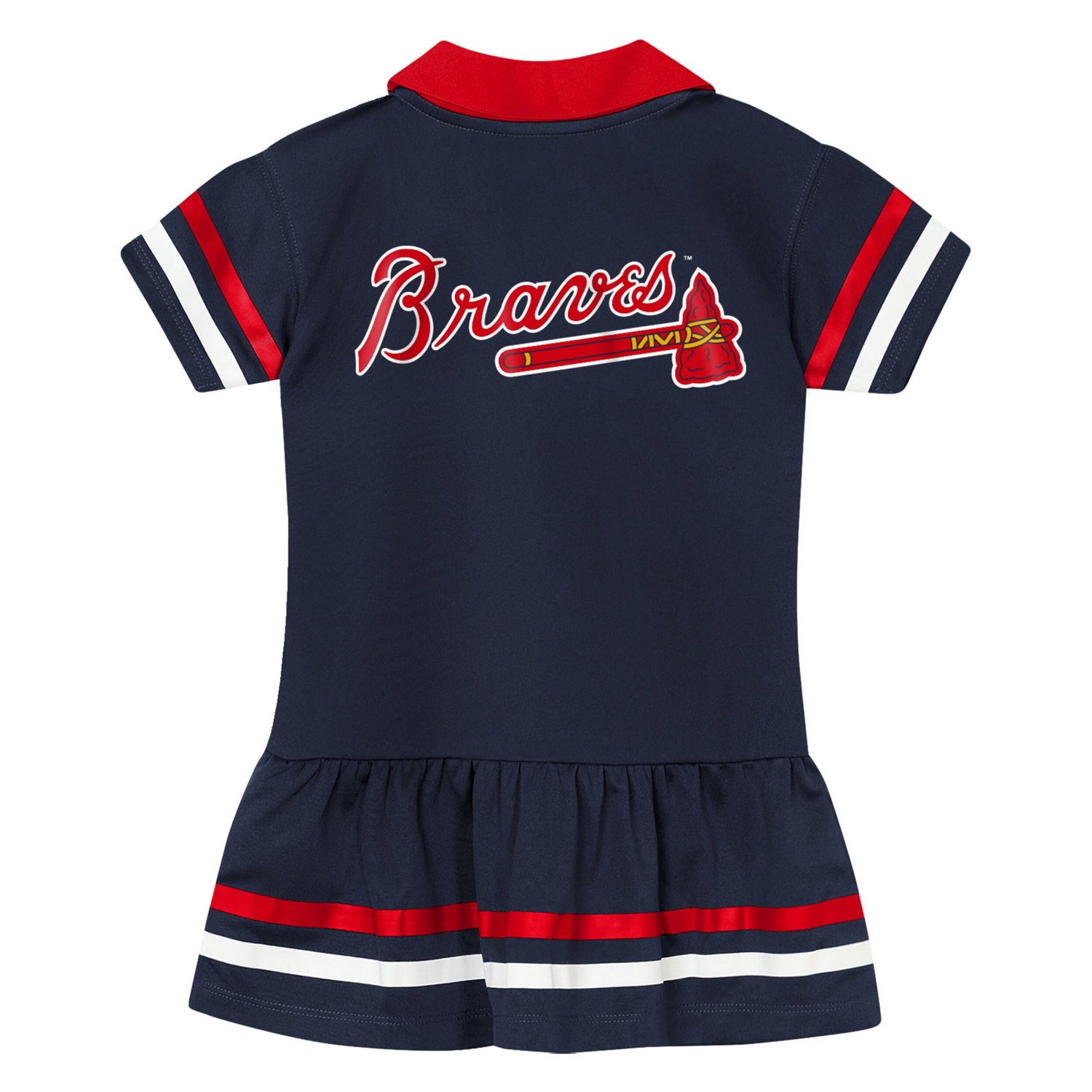 Outerstuff Atlanta Braves Star Player Dress - view number 3