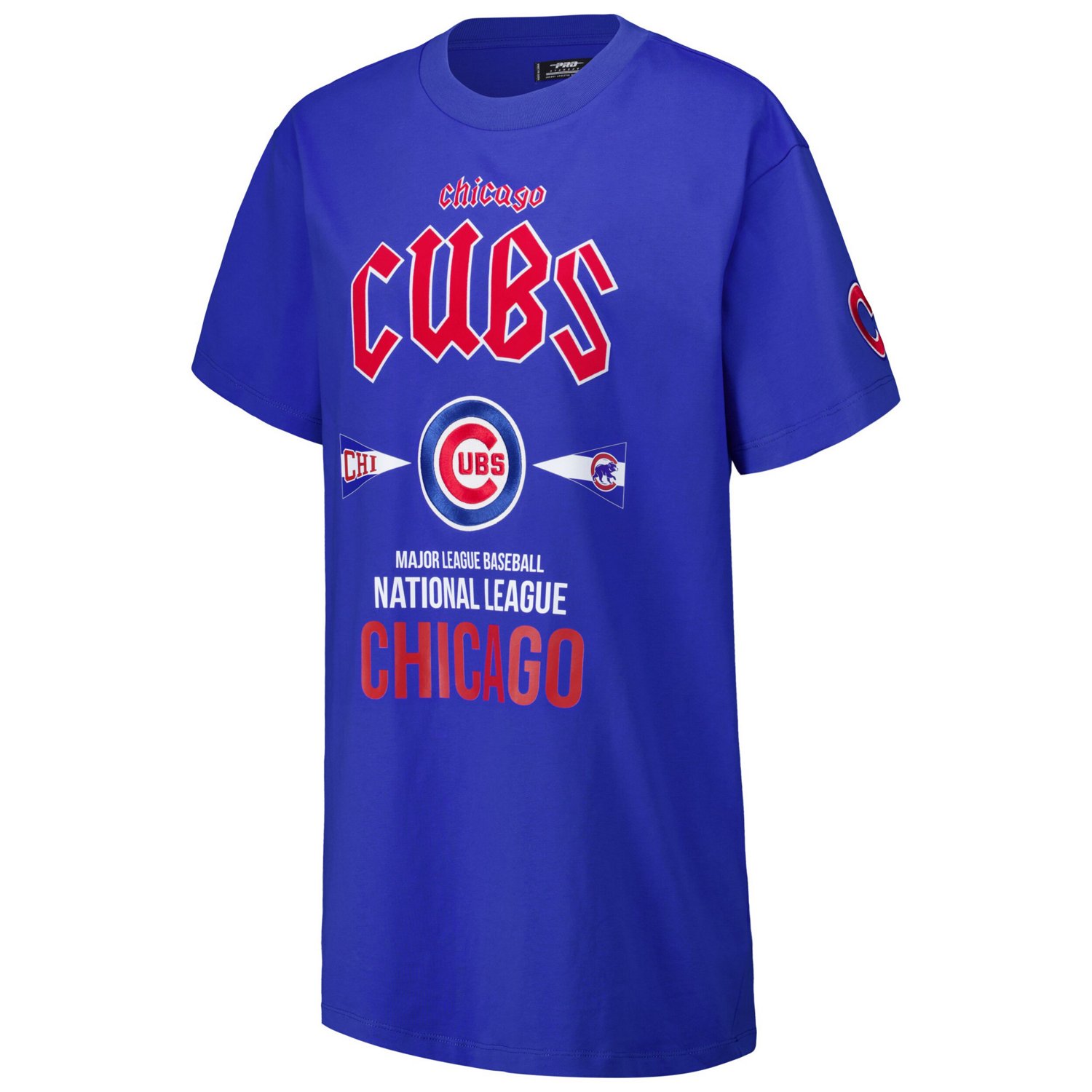 Pro Standard Chicago Cubs Oversized City Tour T-Shirt Dress - view number 2