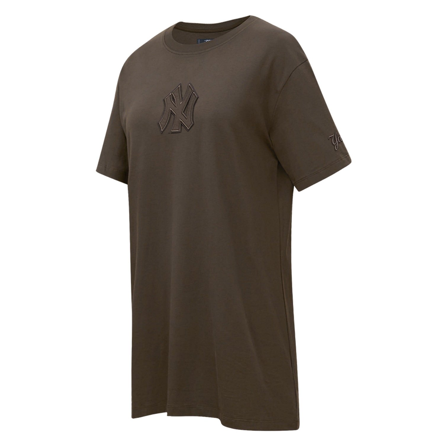 Pro Standard New York Yankees Neutral T-Shirt Dress                                                                              - view number 2