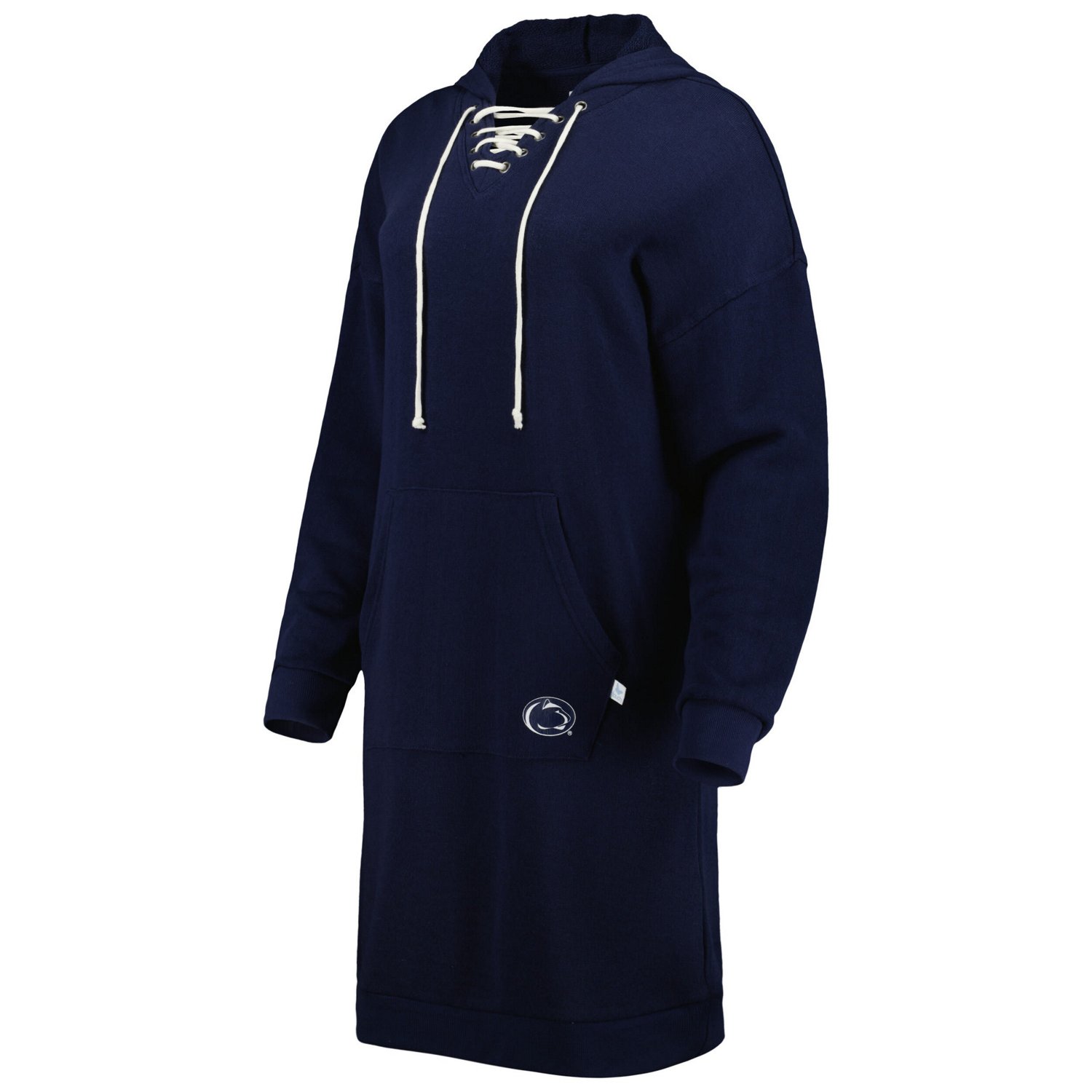 Touch Penn State Nittany Lions Quick Pass Lace-Up V-Neck Hoodie Dress - view number 2