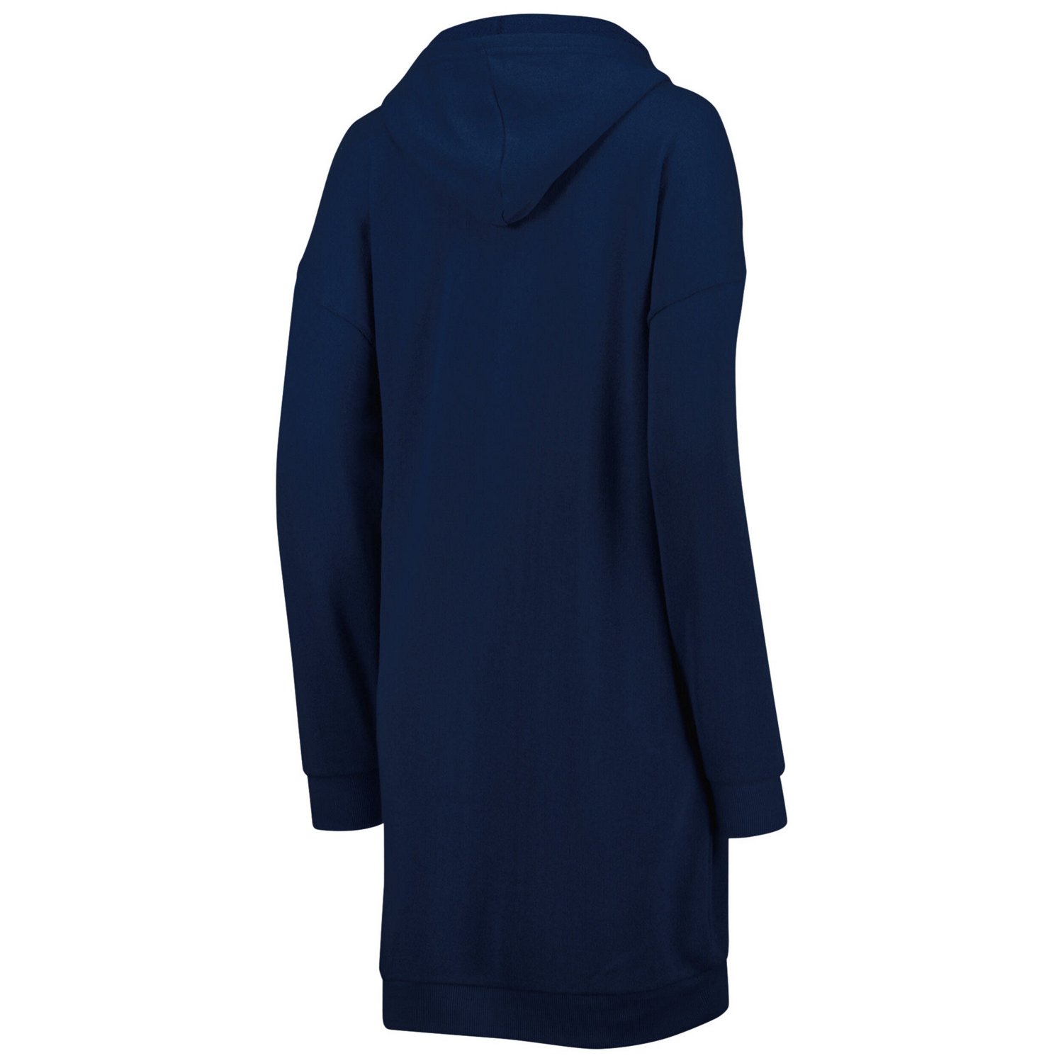 Touch West Virginia Mountaineers Quick Pass Lace-Up V-Neck Hoodie Dress - view number 3