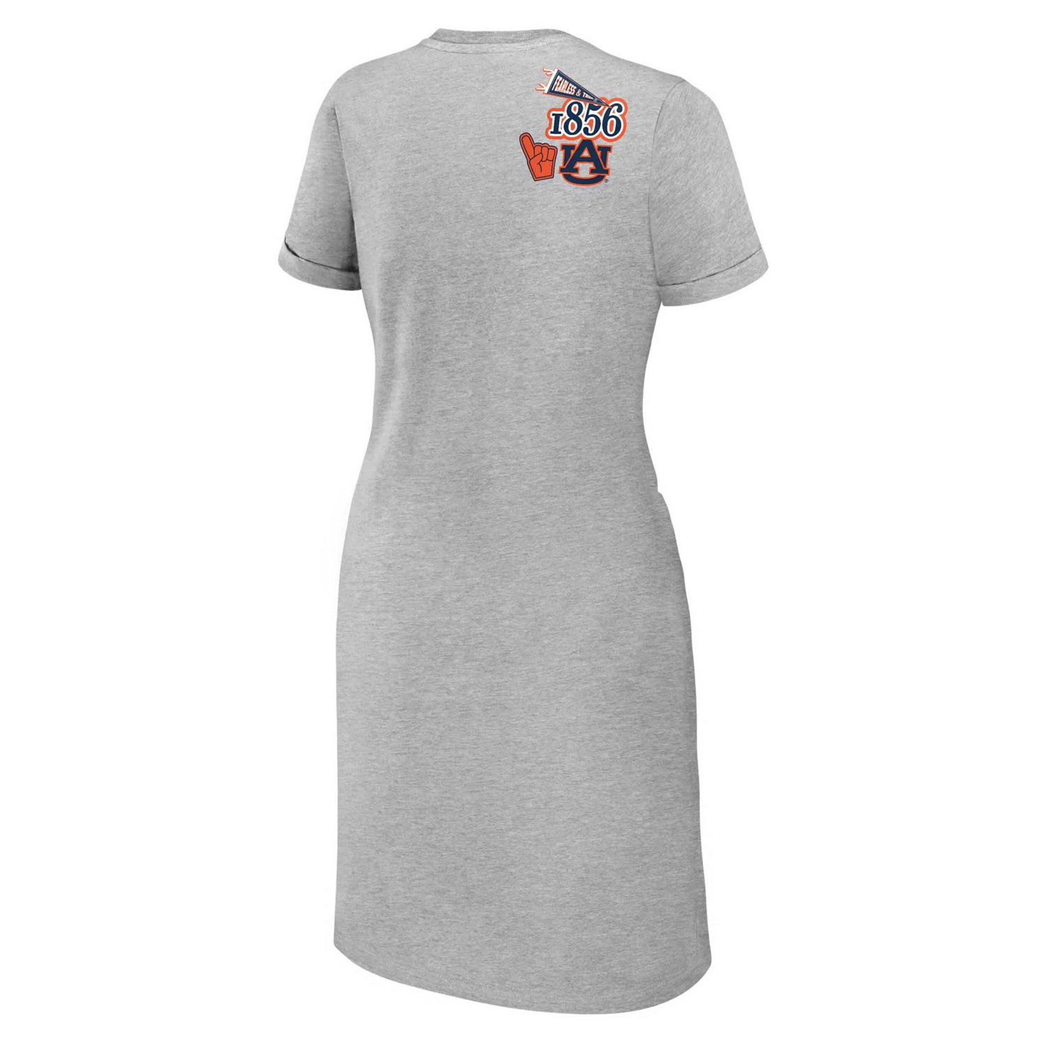 WEAR by Erin Andrews Auburn Tigers Knotted T-Shirt Dress                                                                         - view number 3