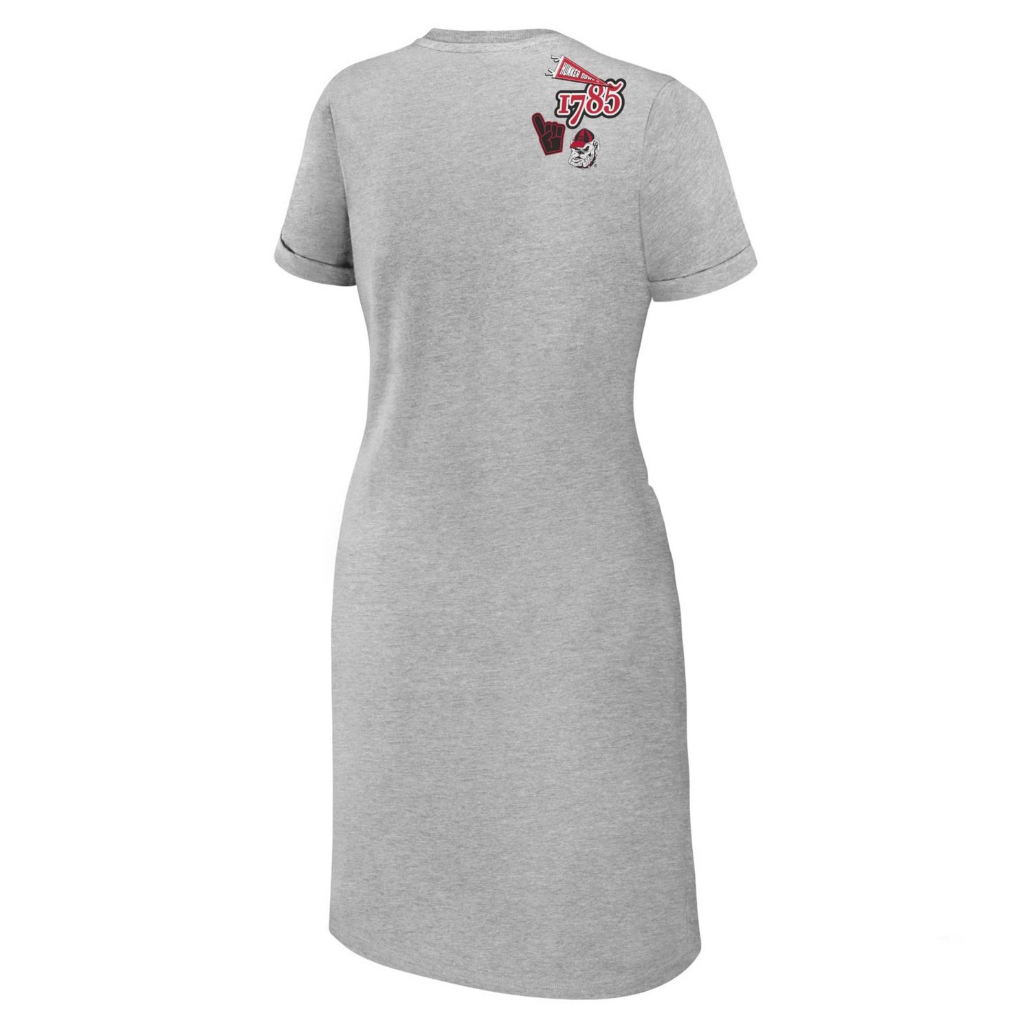 WEAR by Erin Andrews Georgia Bulldogs Knotted T-Shirt Dress