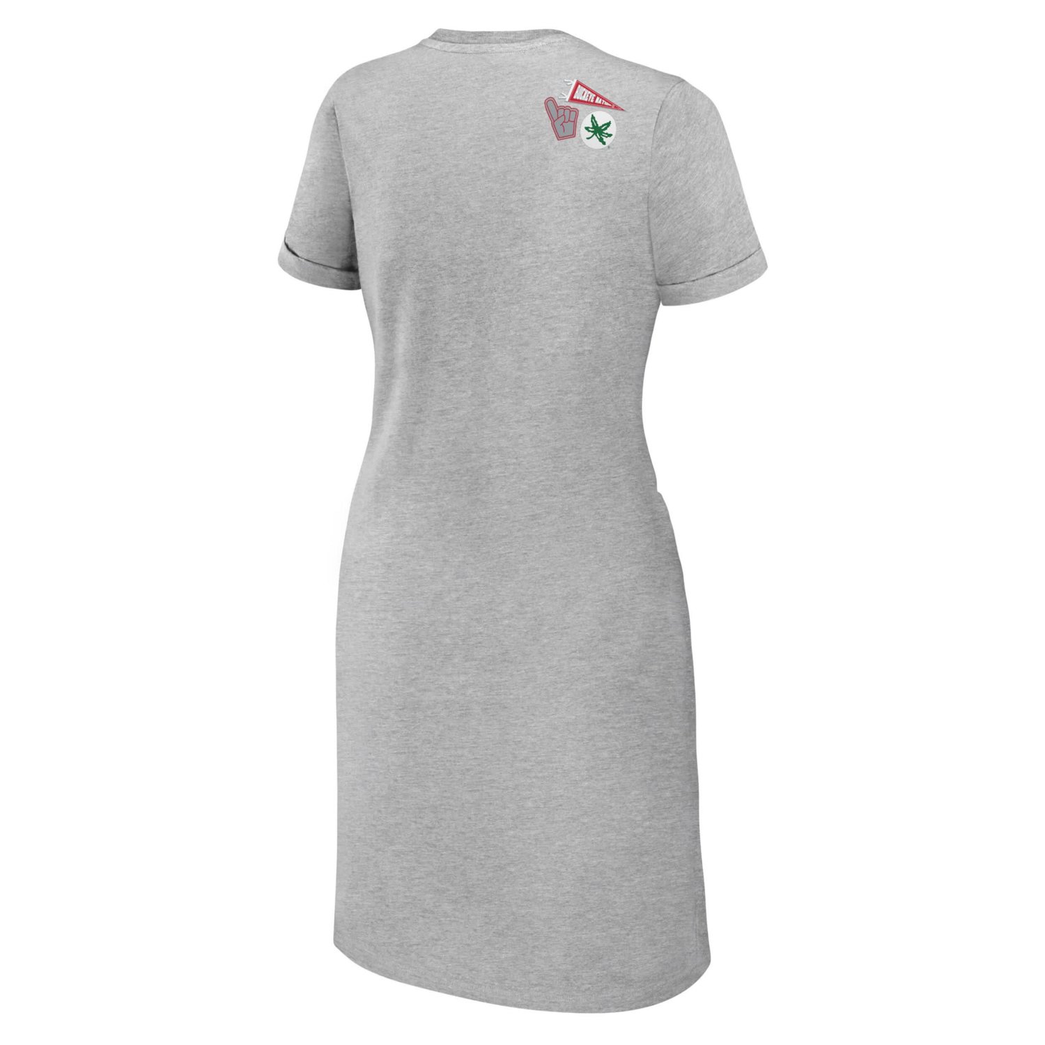 WEAR by Erin Andrews Ohio State Buckeyes Knotted T-Shirt Dress - view number 3