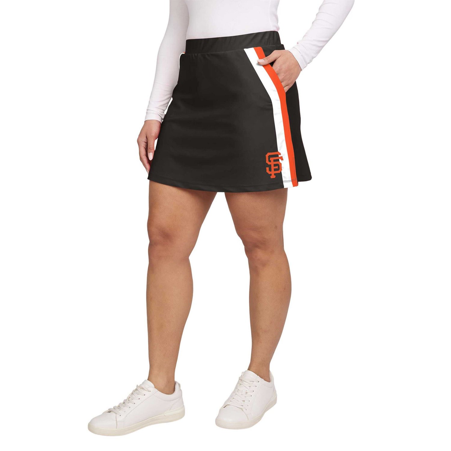 WEAR by Erin Andrews San Francisco Giants Stripes Skort - view number 4