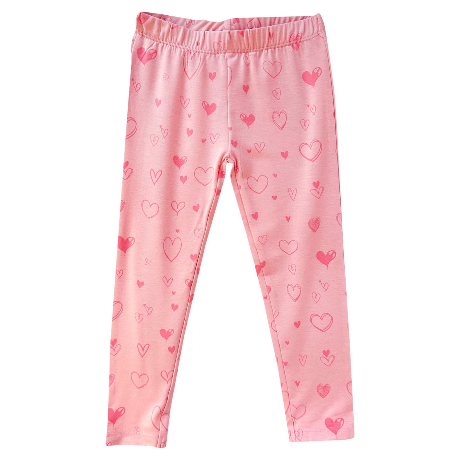 Wes  Willy Alabama Crimson Tide Heart Print Ruffle Long Sleeve T-Shirt and Pants Sleep Set                                       - view number 3