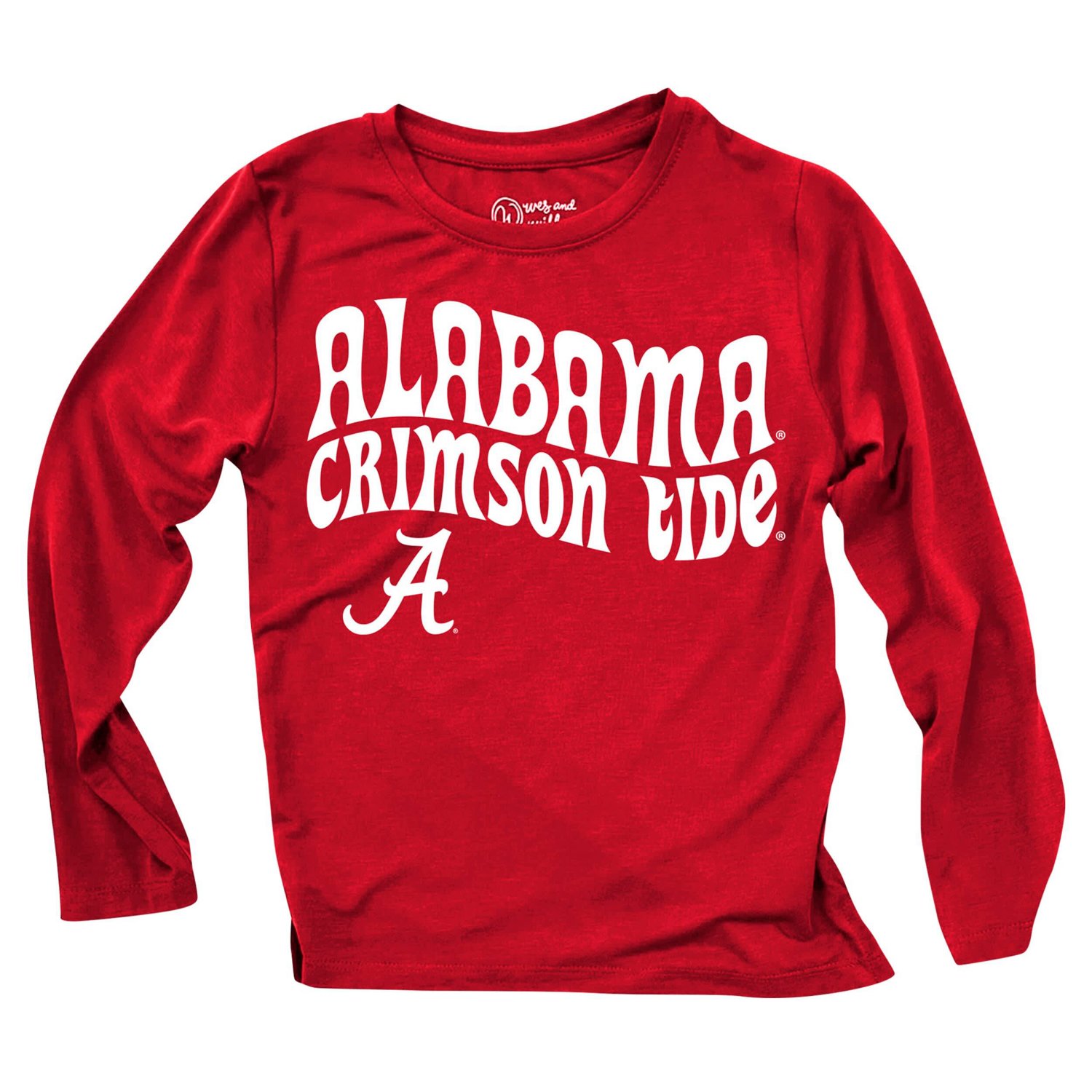 Wes  Willy Alabama Tide Long Sleeve Top and Striped Leggings Set                                                                 - view number 2