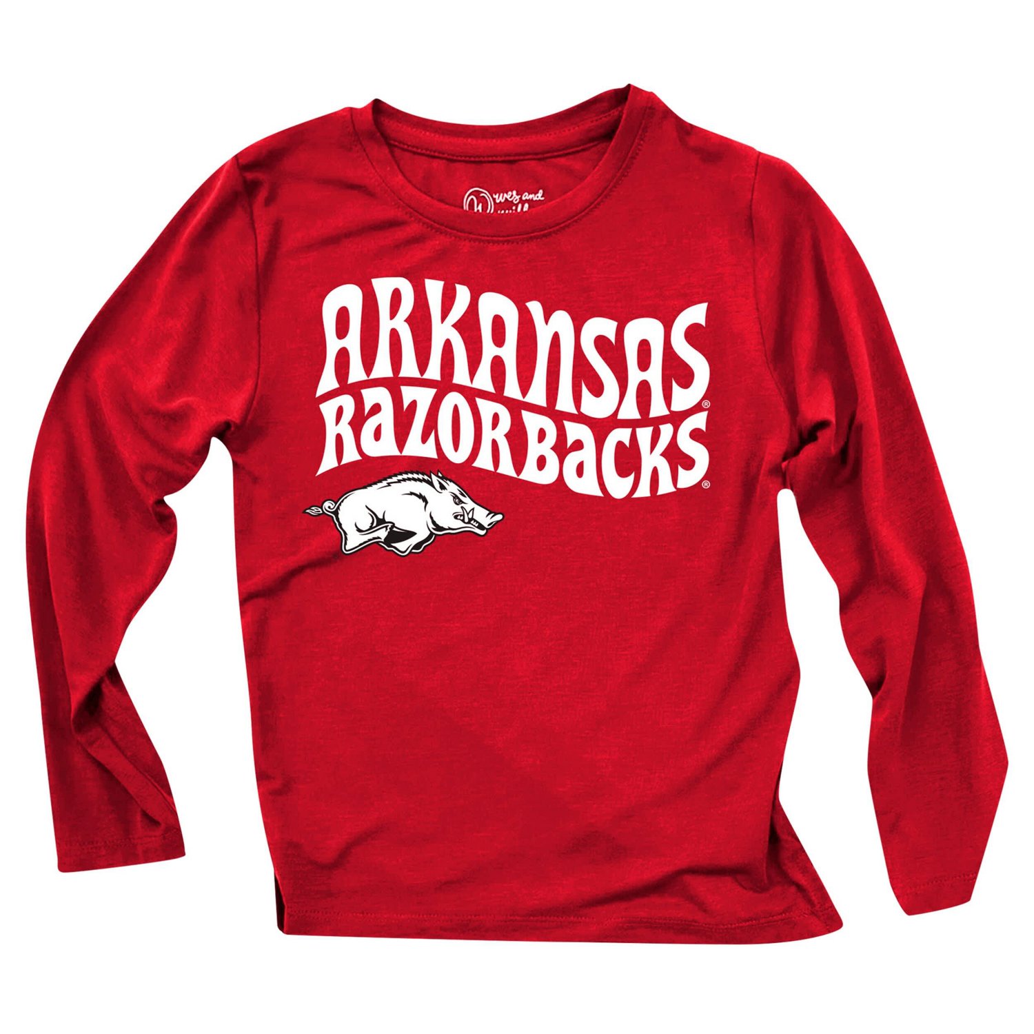 Wes  Willy Arkansas Razorbacks Long Sleeve Top and Striped Leggings Set                                                          - view number 2