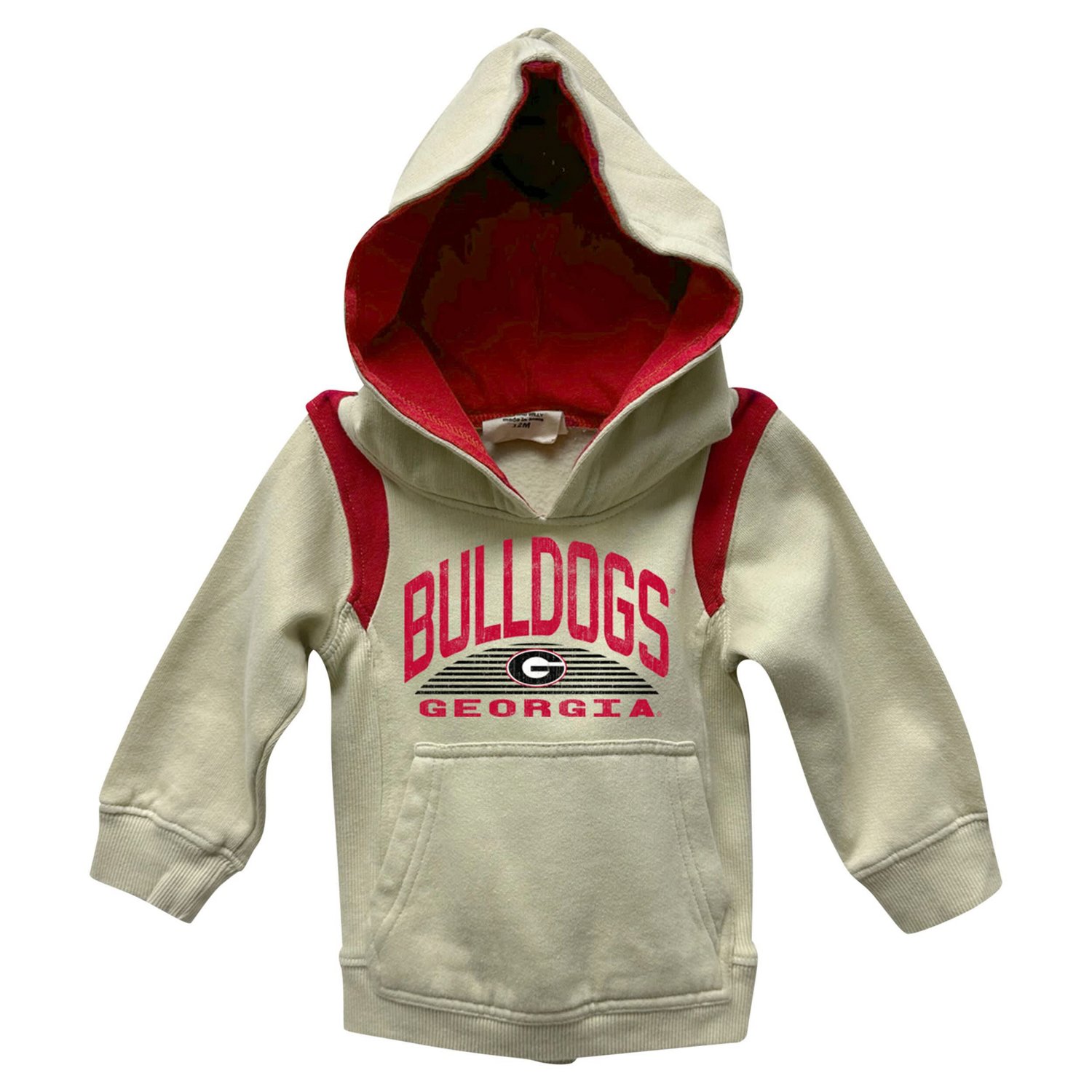 Wes  Willy Georgia Bulldogs Colorblock Pullover Hoodie and Sweatpants Set                                                        - view number 2