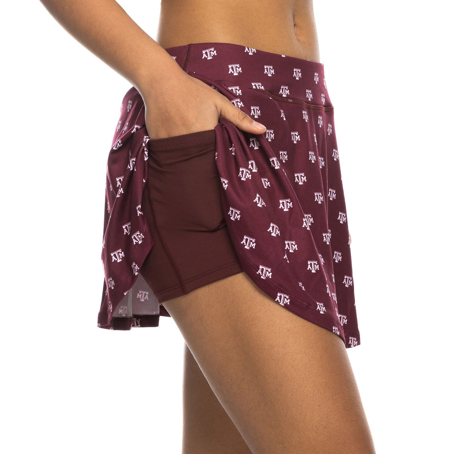 ZooZatz Texas AM Aggies All-Over Print Flowy Skort - view number 2