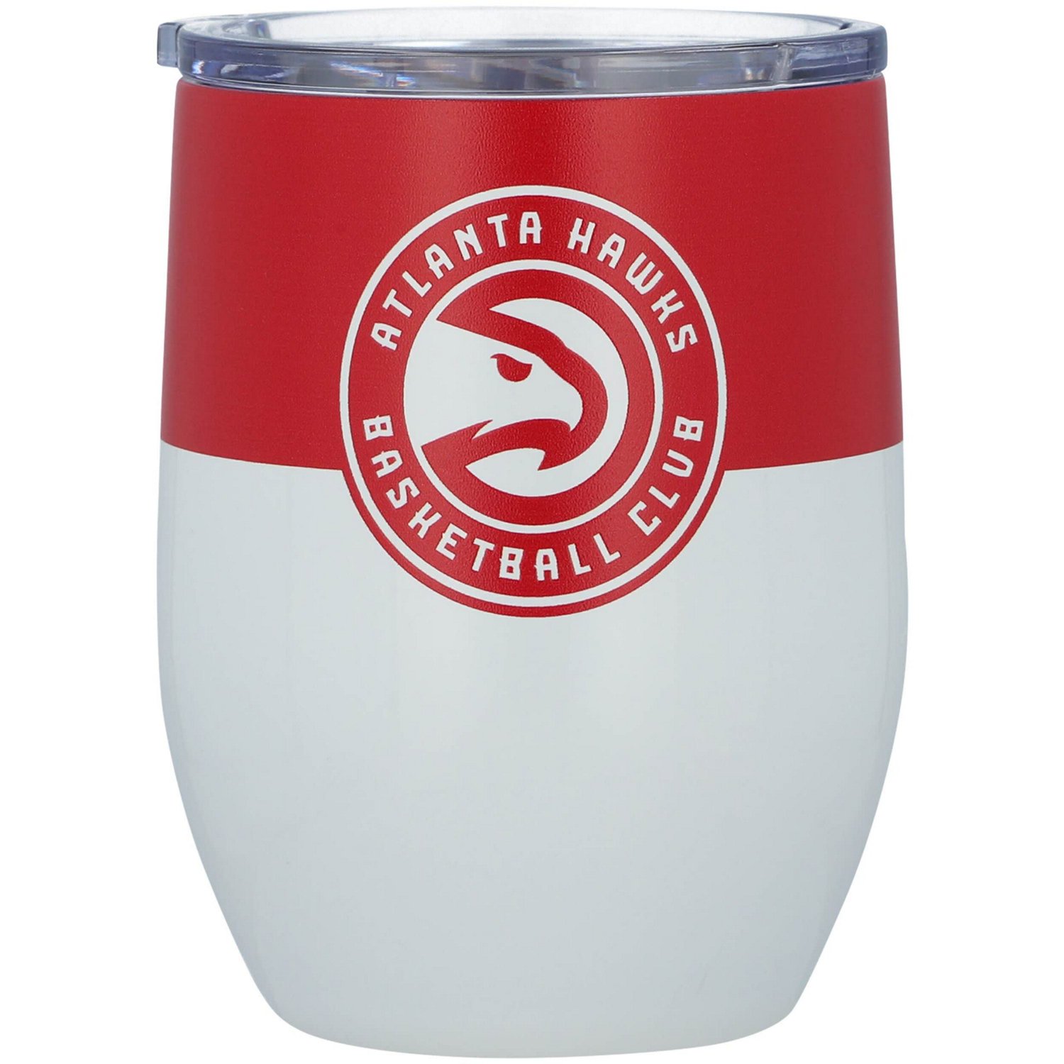 Atlanta Hawks 16oz Colorblock Stainless Steel Curved Tumbler