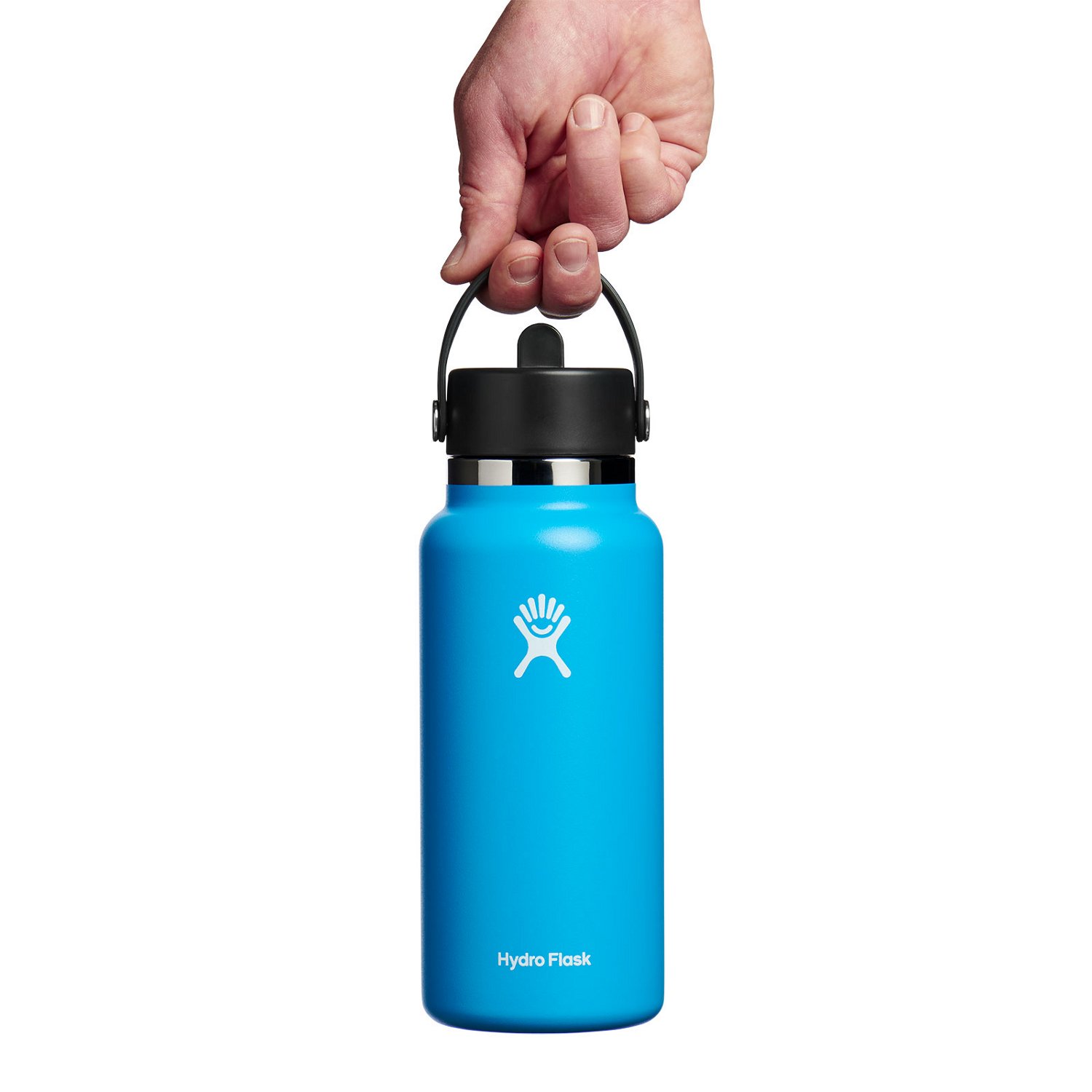 Hydro Flask 32 oz Wide Mouth Water Bottle with Flex Straw Cap - view number 3