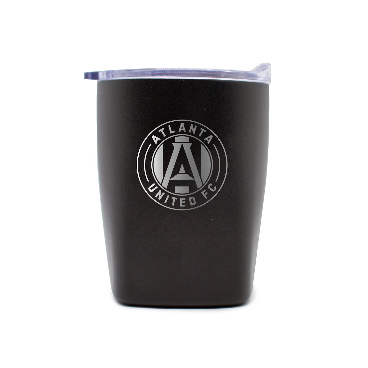 Logo Brands Atlanta United FC 10 oz Etch Powder Coat Rocks Tumbler