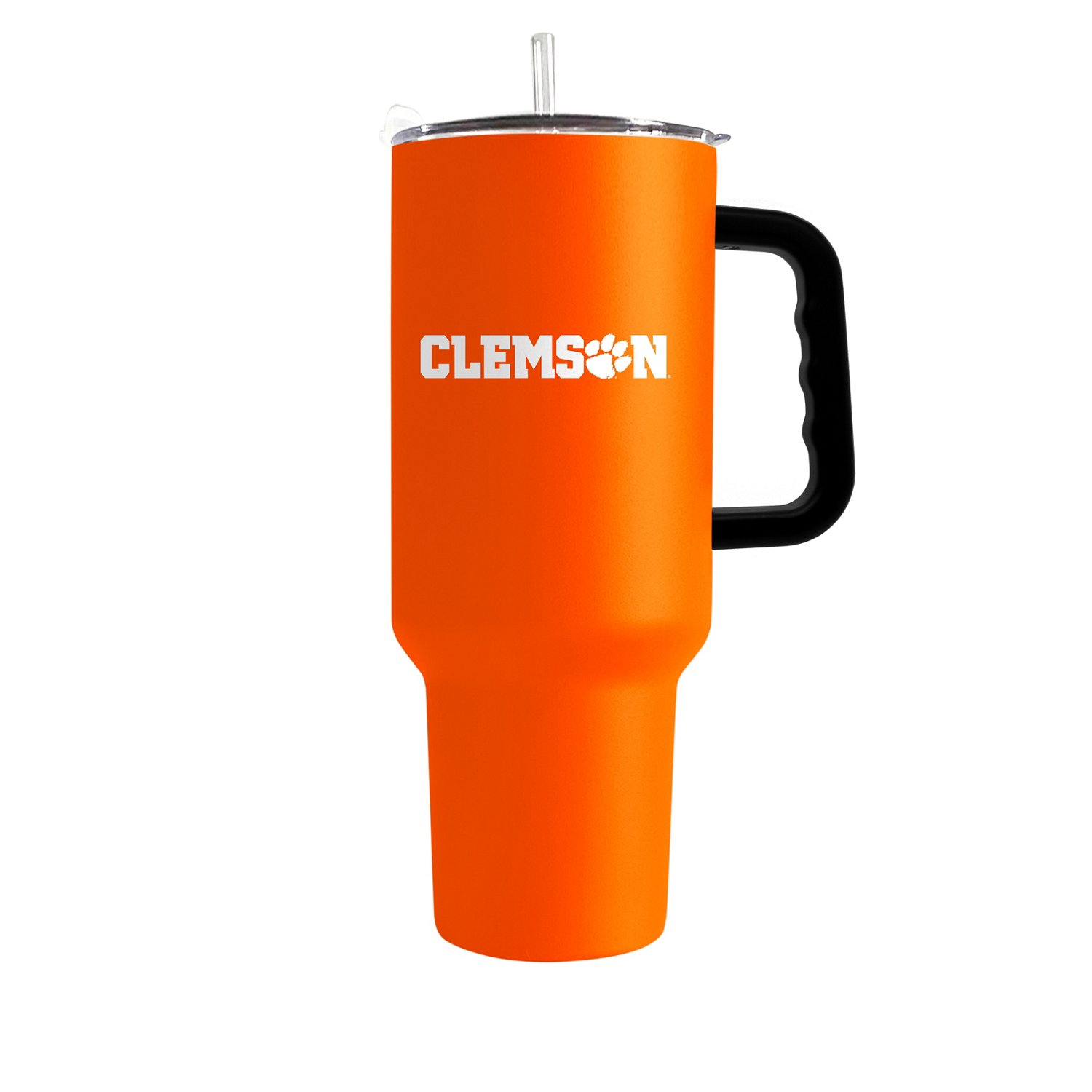 Logo Brands Clemson University 40 oz Flipside Powder Coat Tumbler                                                                - view number 2