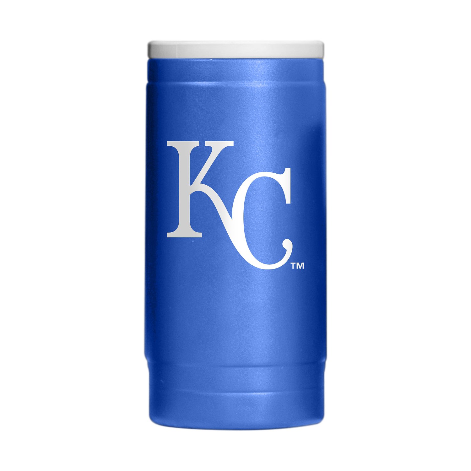 Logo Brands Kansas City Royals Flip Powder Slim Can Coolie