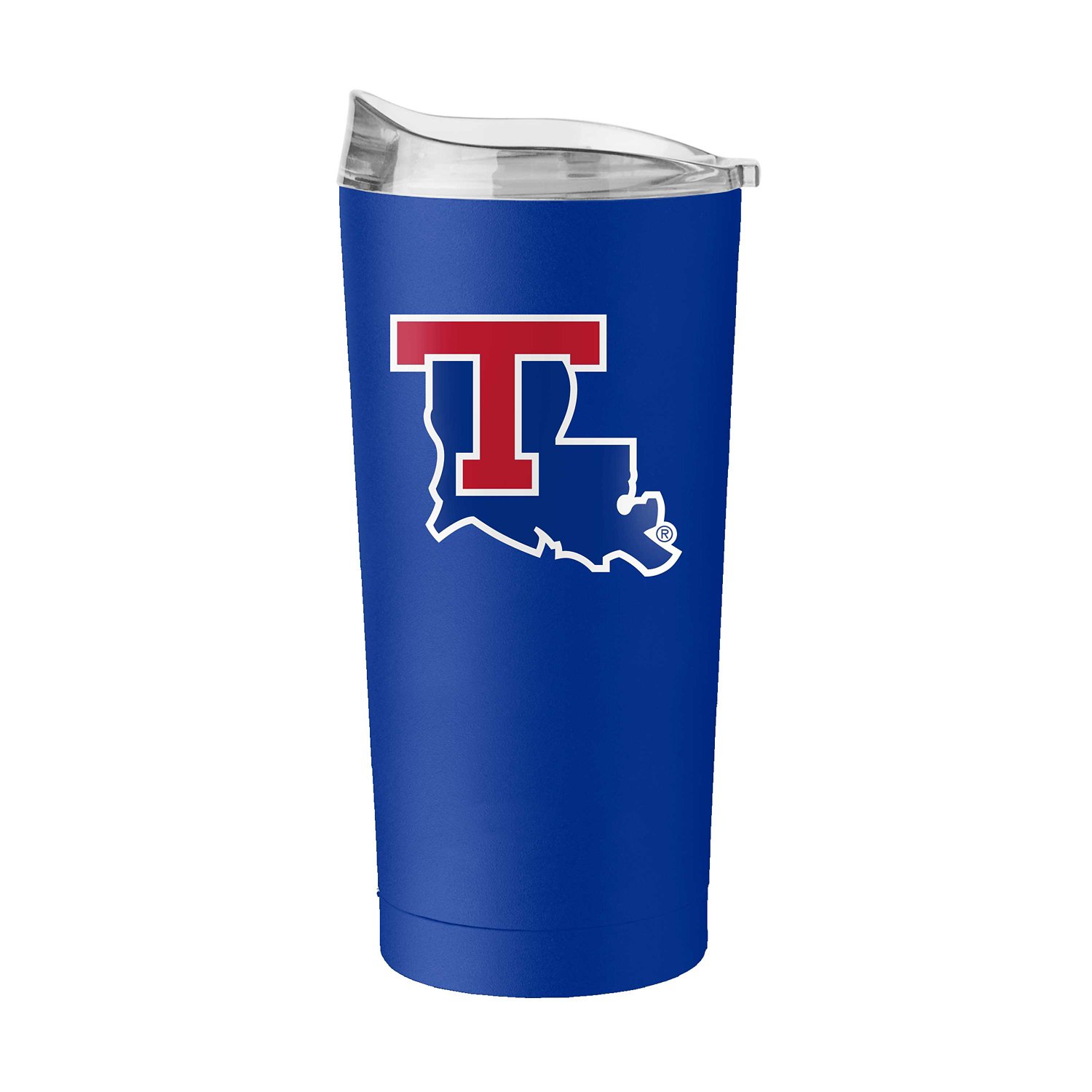 Logo Brands Louisiana Tech University 20 oz Flipside Powder Coat Tumbler