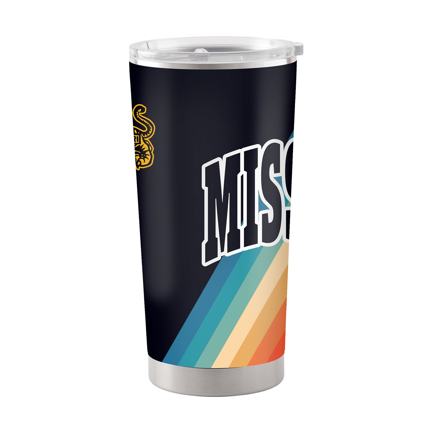 Logo Brands Mississippi State University 20 oz Wave Stainless Steel Tumbler - view number 1