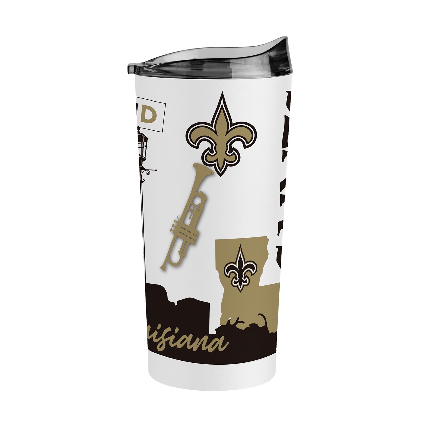 Logo Brands New Orleans Saints 20 oz Native Tumbler  - view number 2