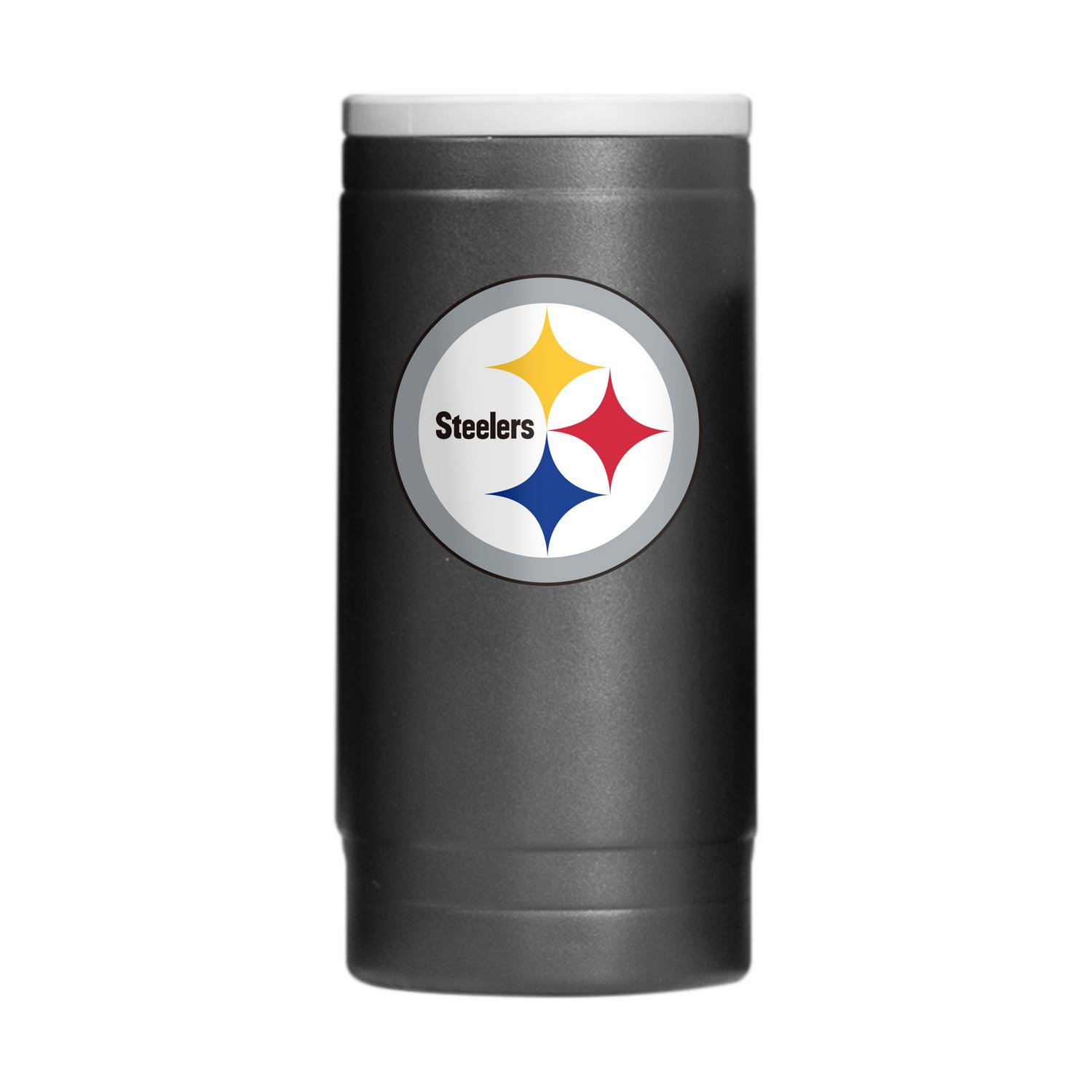 Logo Brands Pittsburgh Steelers Flip Powder Slim Can Coolie - view number 1