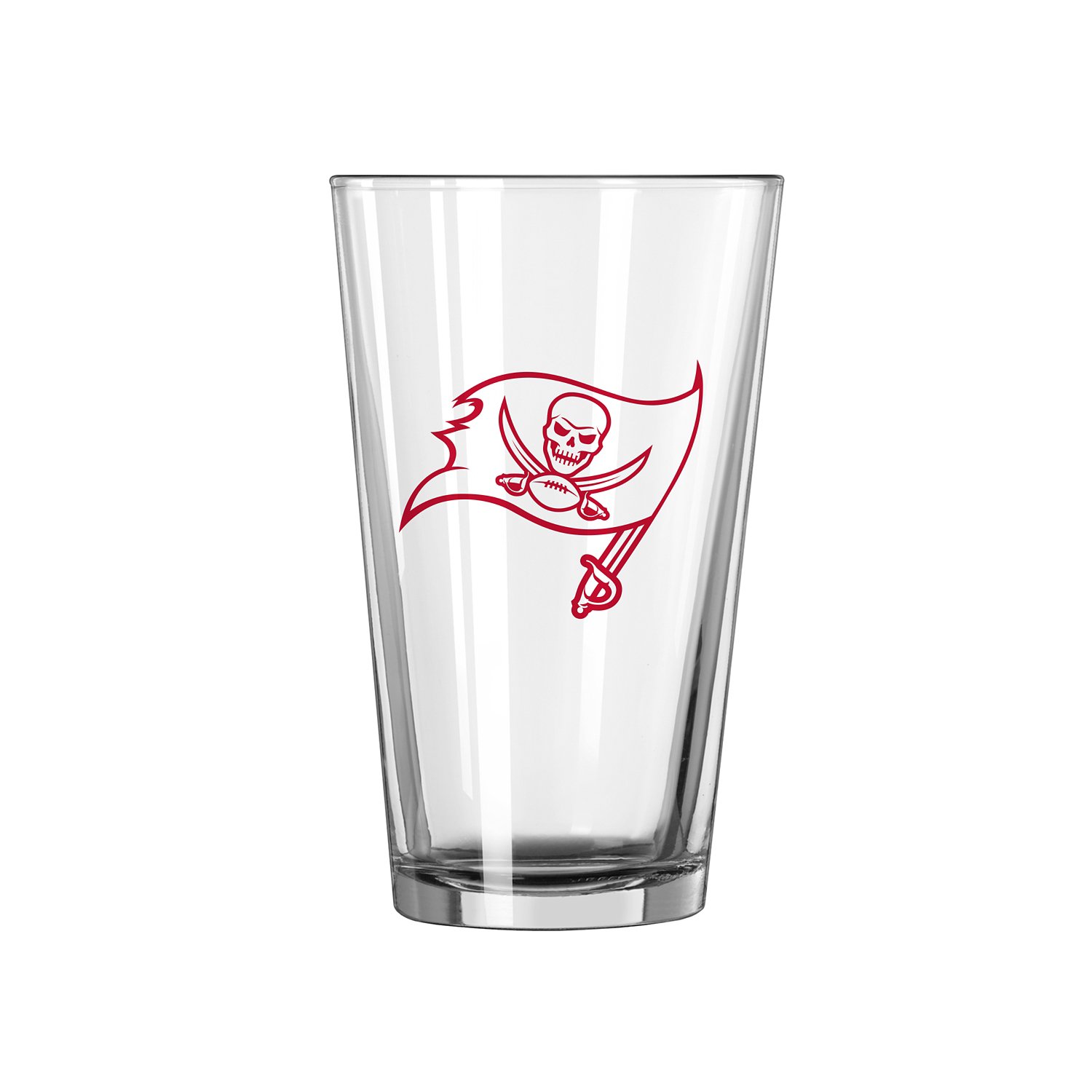 Logo Brands Tampa Bay Buccaneers 16 oz Gameday Pint Glass                                                                        - view number 1