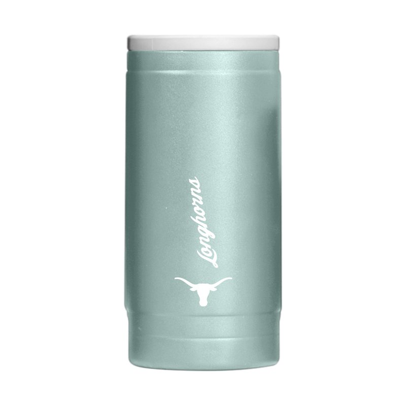 Logo Brands University of Texas Vertical Powder Coat 12 oz Slim Can Coolie Cove - NCAA Novelty at Academy Sports