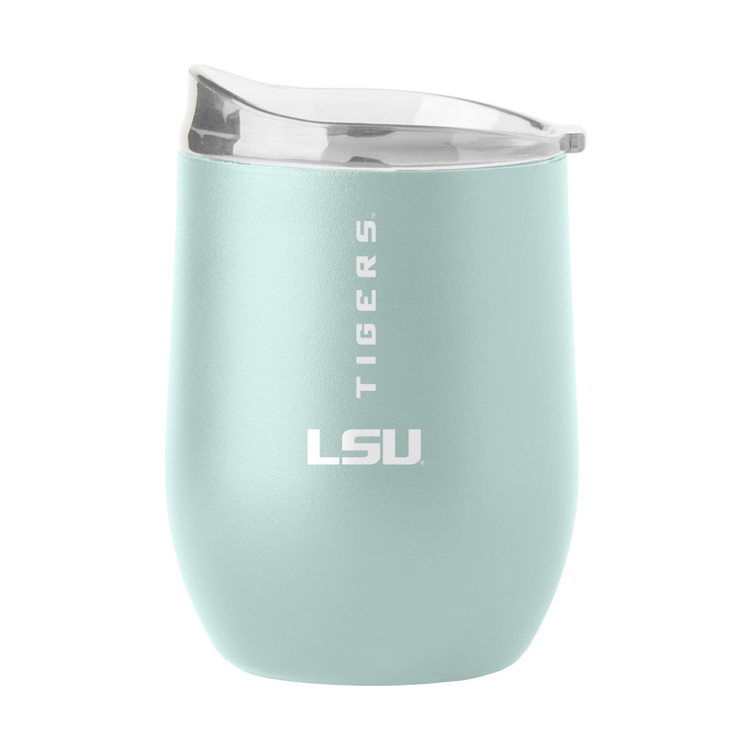 LSU Tigers Tumbler Louisiana State University Drink Cup with cover and  straw