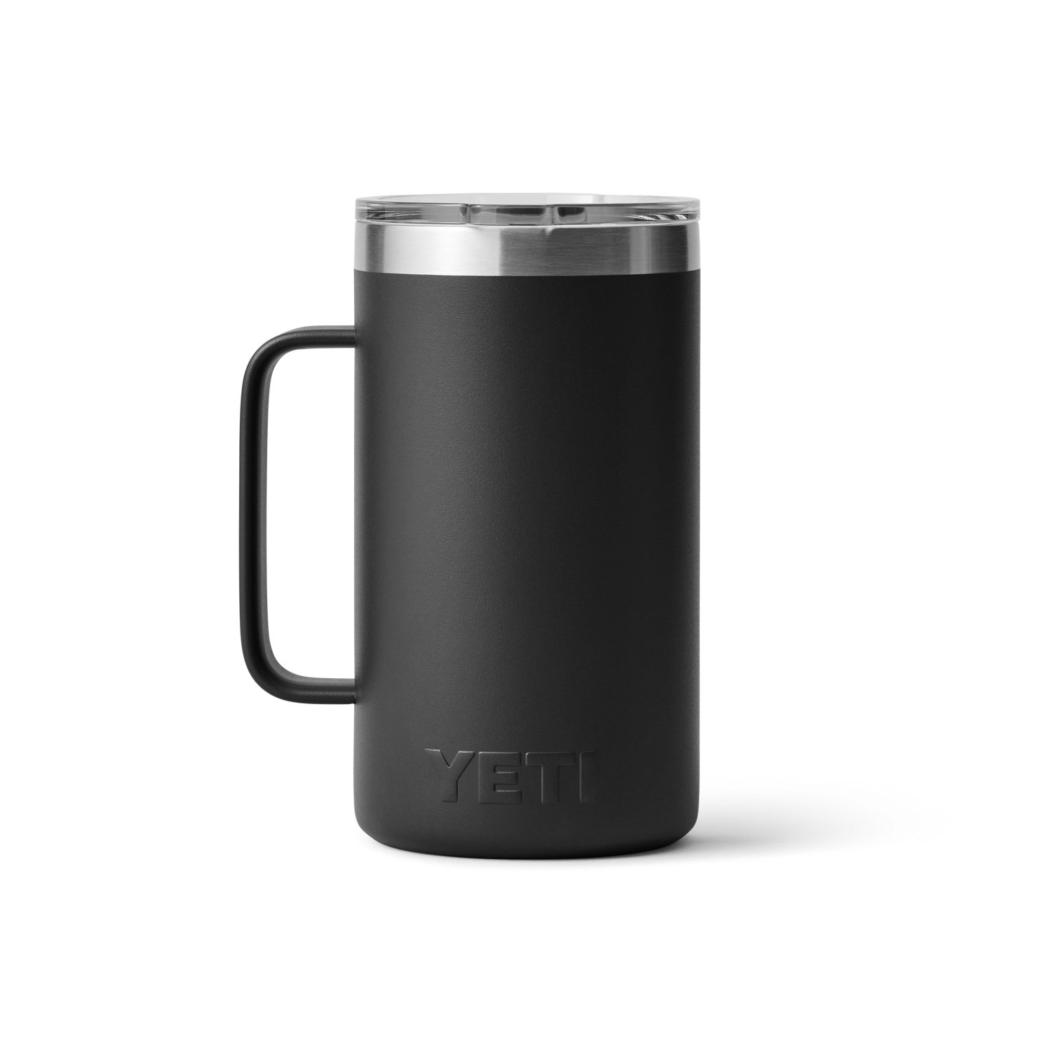  YETI Rambler 24 oz Mug, Vacuum Insulated, Stainless Steel with  MagSlider Lid, Black : Sports & Outdoors