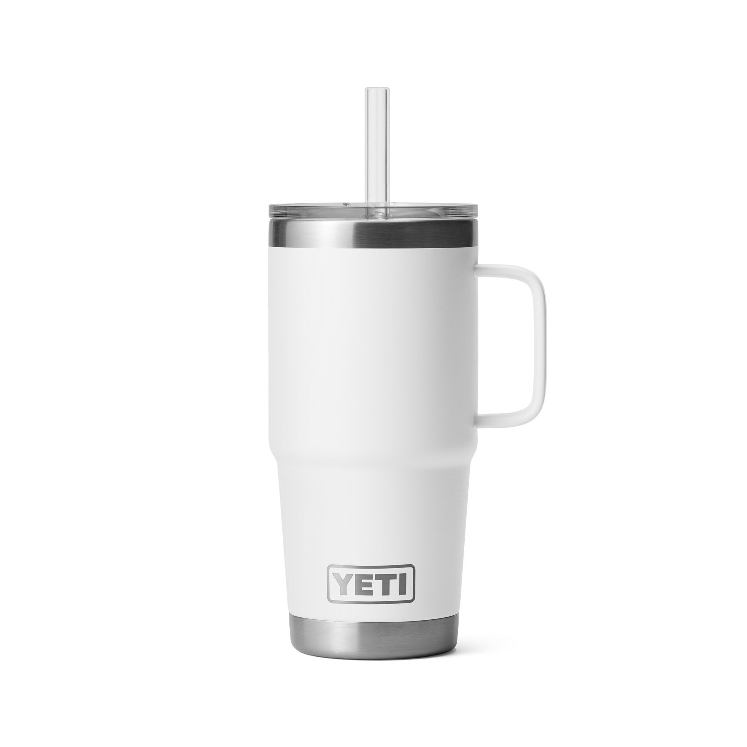  YETI Rambler 25 oz Straw Mug, Vacuum Insulated, Stainless  Steel, Power Pink: Home & Kitchen