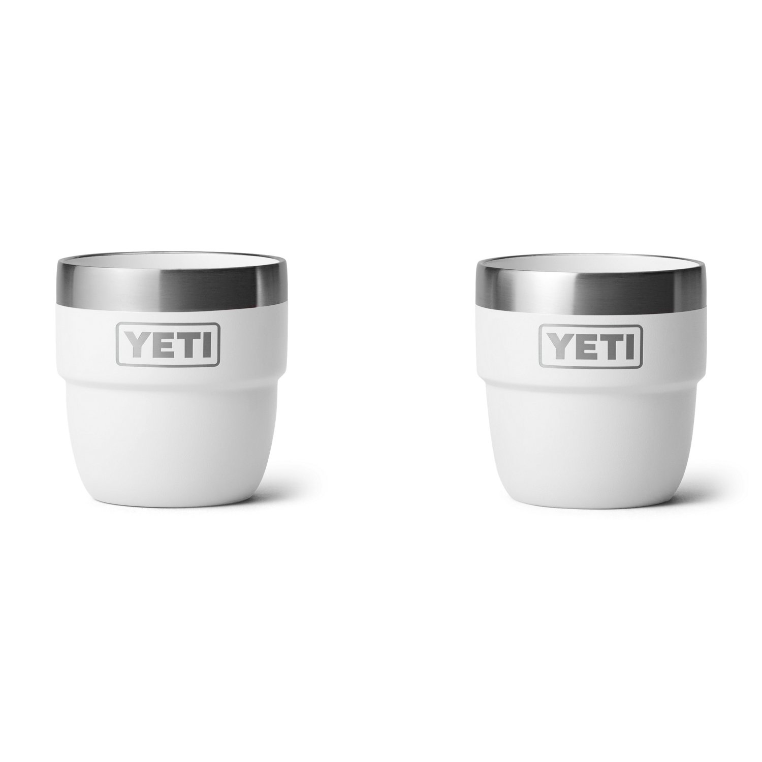 YETI Rambler 4 oz White Espresso Cup, 2-Pack