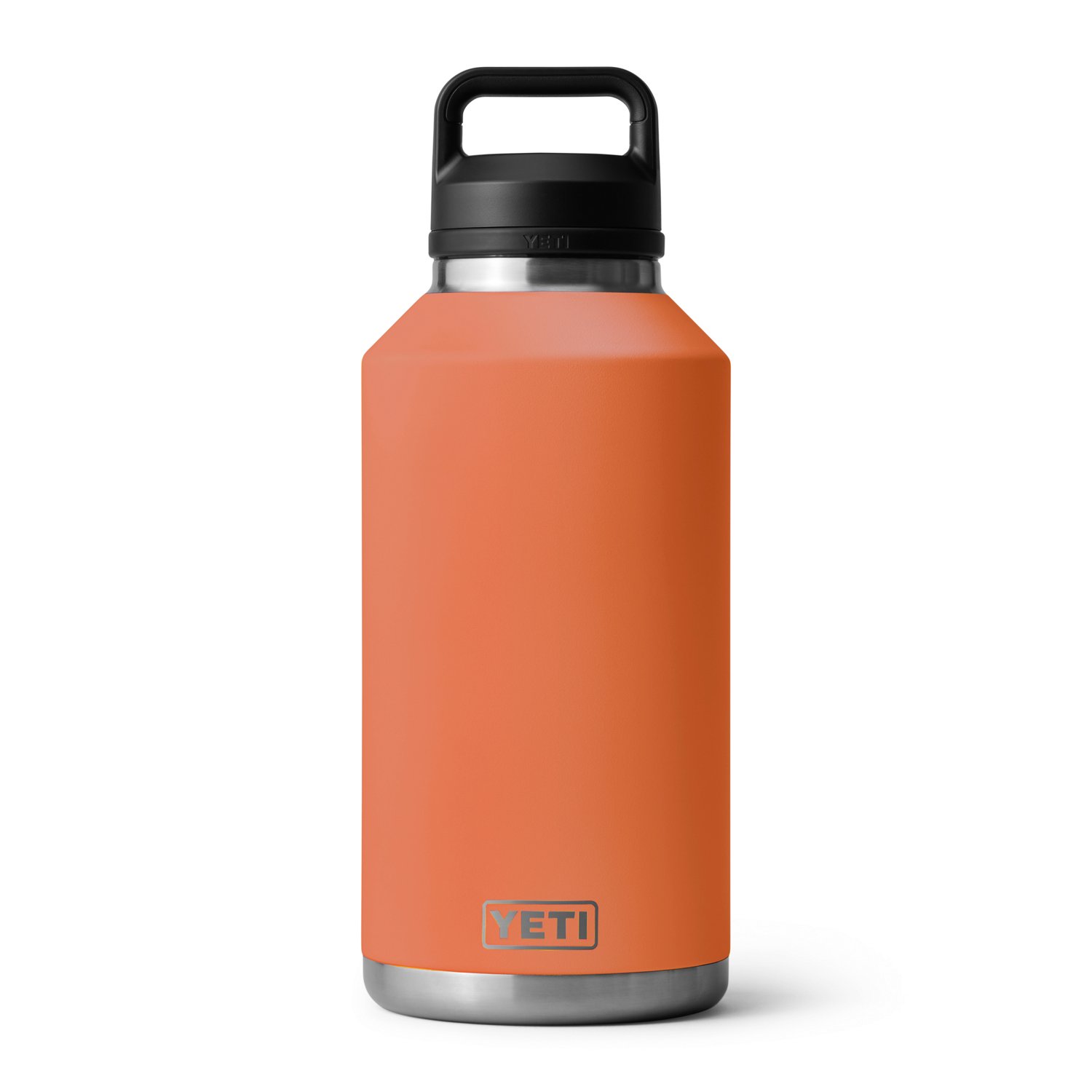 YETI Rambler Bottle - 64 oz. - Chug Cap - Harvest Red - TackleDirect