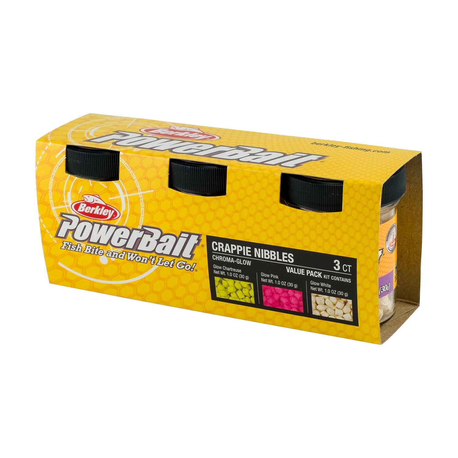 Berkley PowerBait Chorma-Glow Crappie Nibble Assorted Jar - view number 2