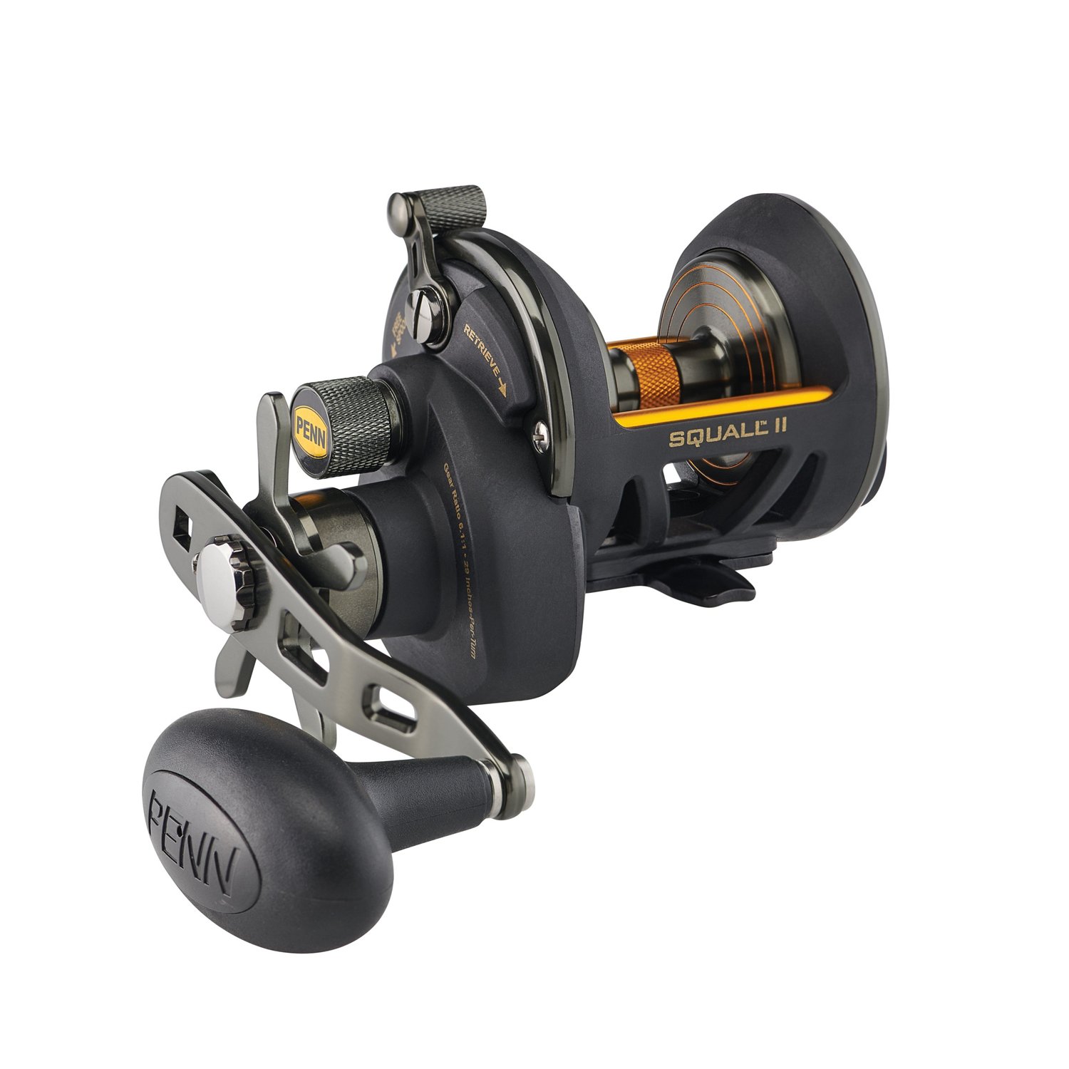 PENN Squall II Star Drag Reel – Handedness Right Gear Ratio 6.1:1 Reel Size 30 Sansujyuku sansujyuku.com