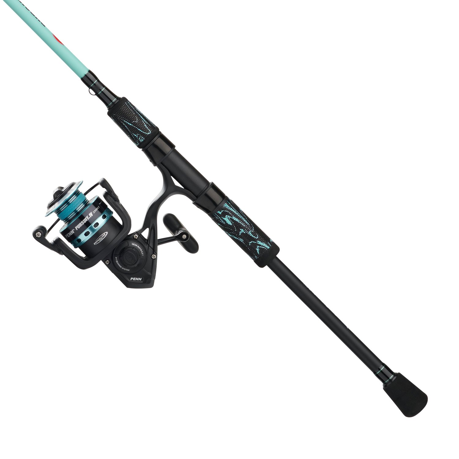 Penn Fierce II Spinning Reel and Fishing Rod Combo : : Sports,  Fitness & Outdoors