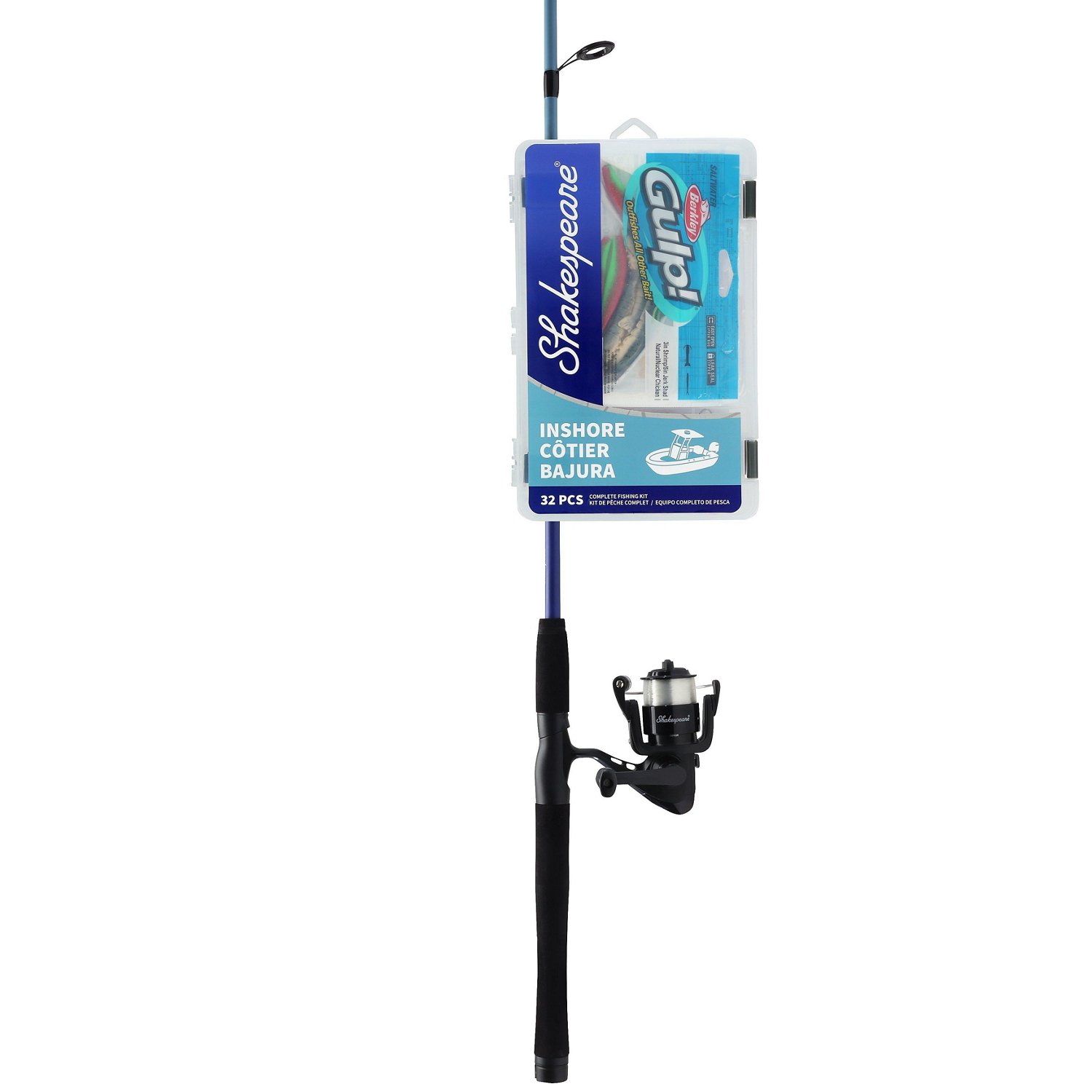 Shakespeare Catch More Fish Inshore Spinning Combo                                                                               - view number 8