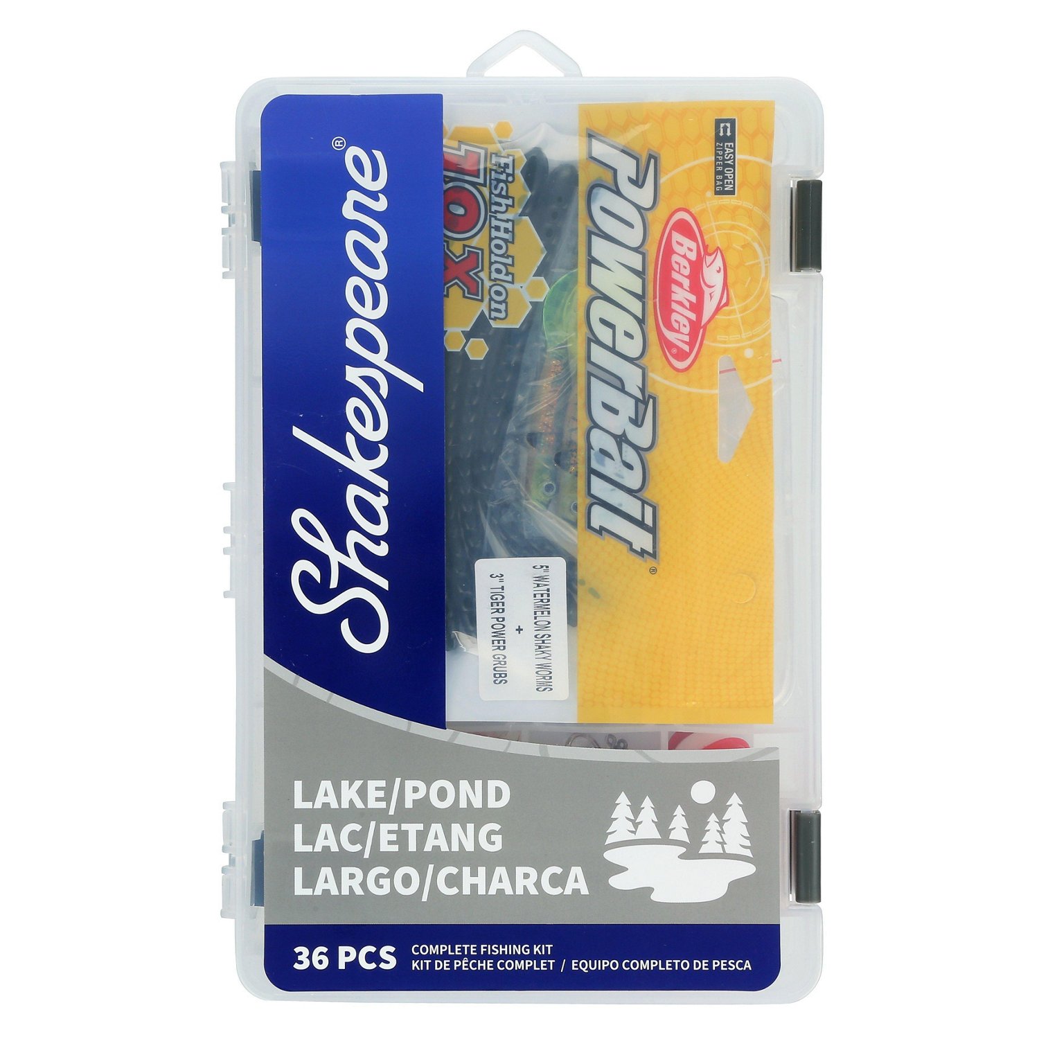 Shakespeare Catch More Fish Lake Pond Spinning Combo - view number 7