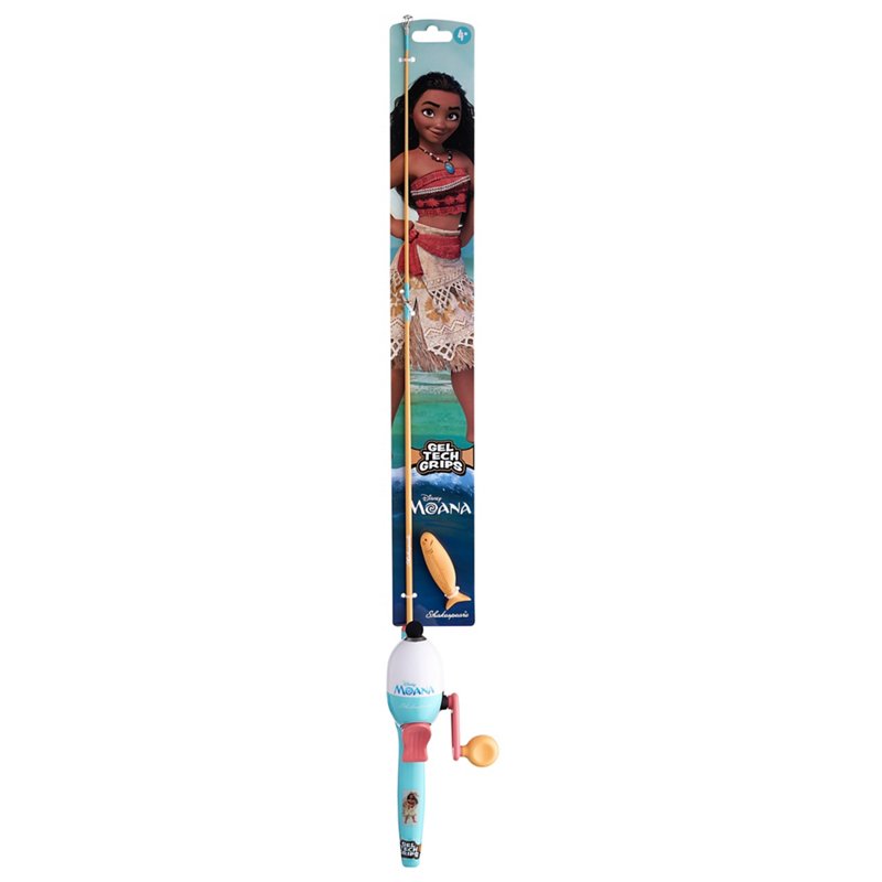 Shakespeare Disney Moana Spincast Combo Rod, 5 - Spincast Combos at Academy Sports