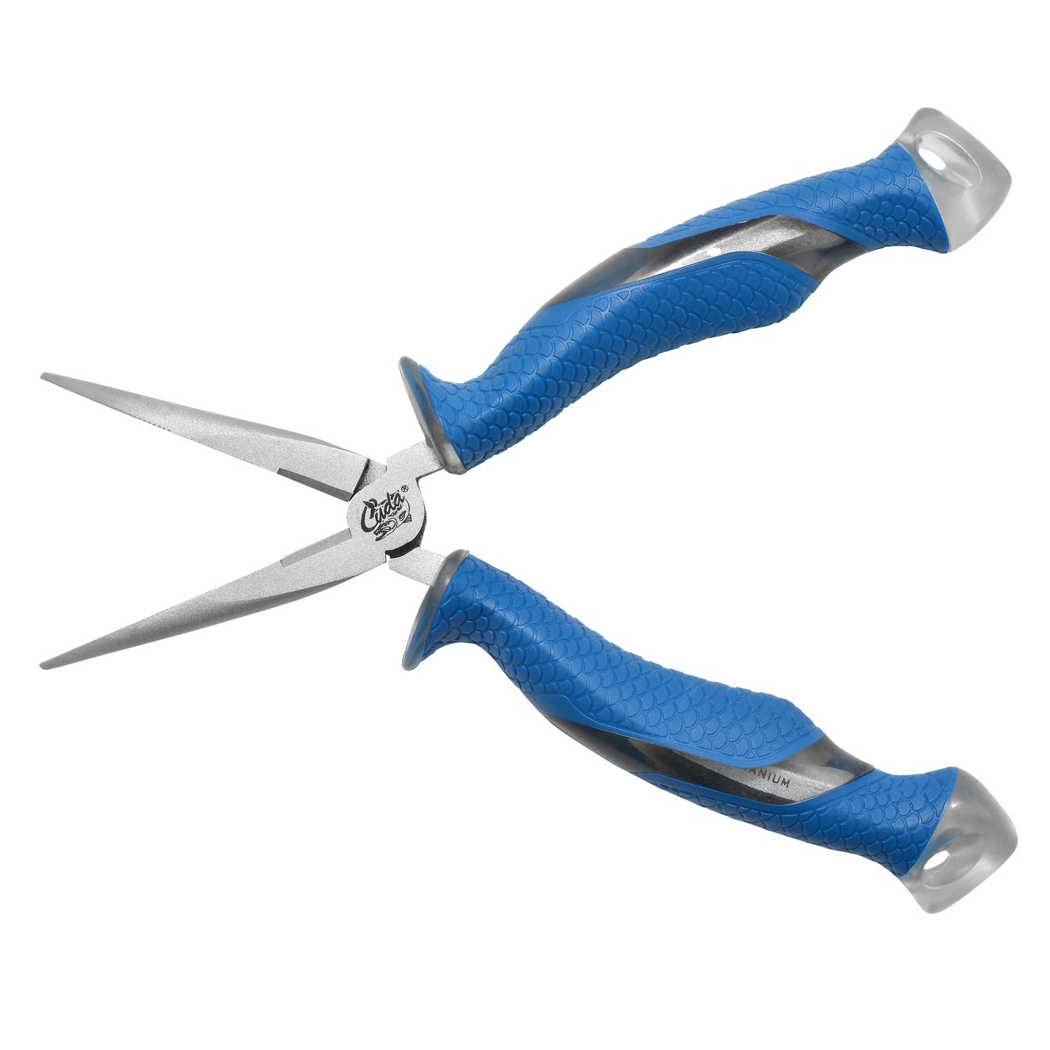 Cuda 8.5 in TI Needle Nose Bent Pliers - view number 2