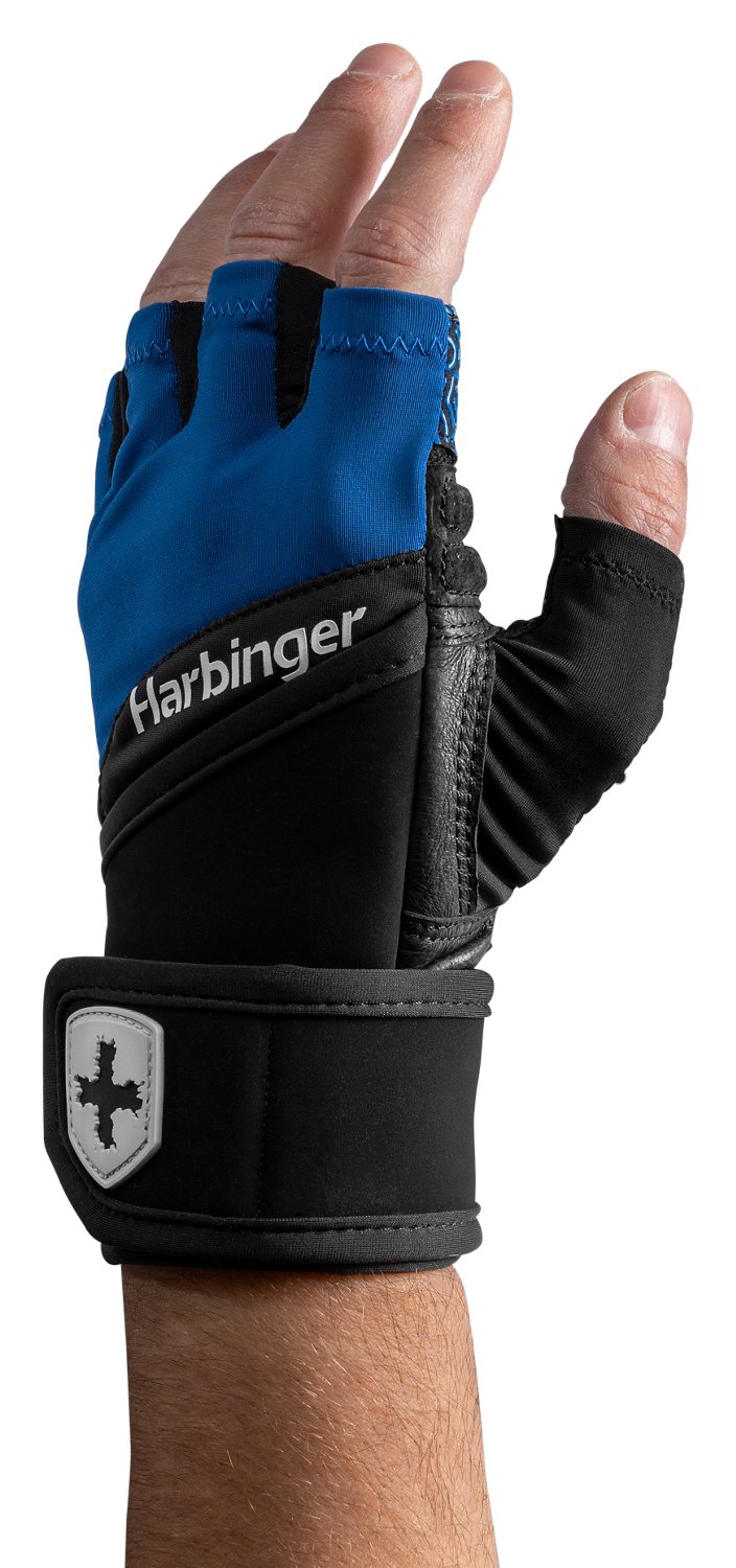 Harbinger Men's Training Grip Wristwrap 3.0 Gloves                                                                               - view number 3