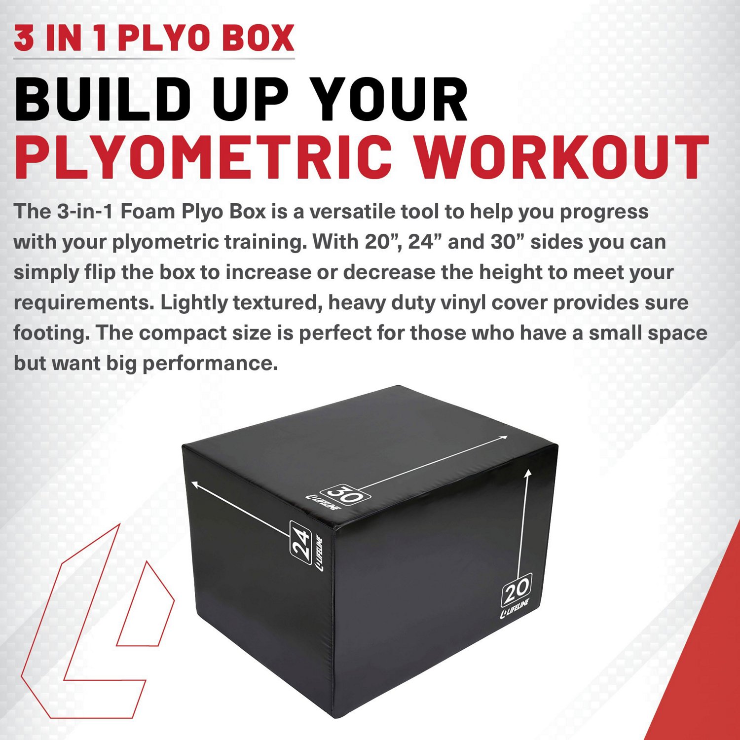 Lifeline 3-in-1 Foam Plyo Box                                                                                                    - view number 4