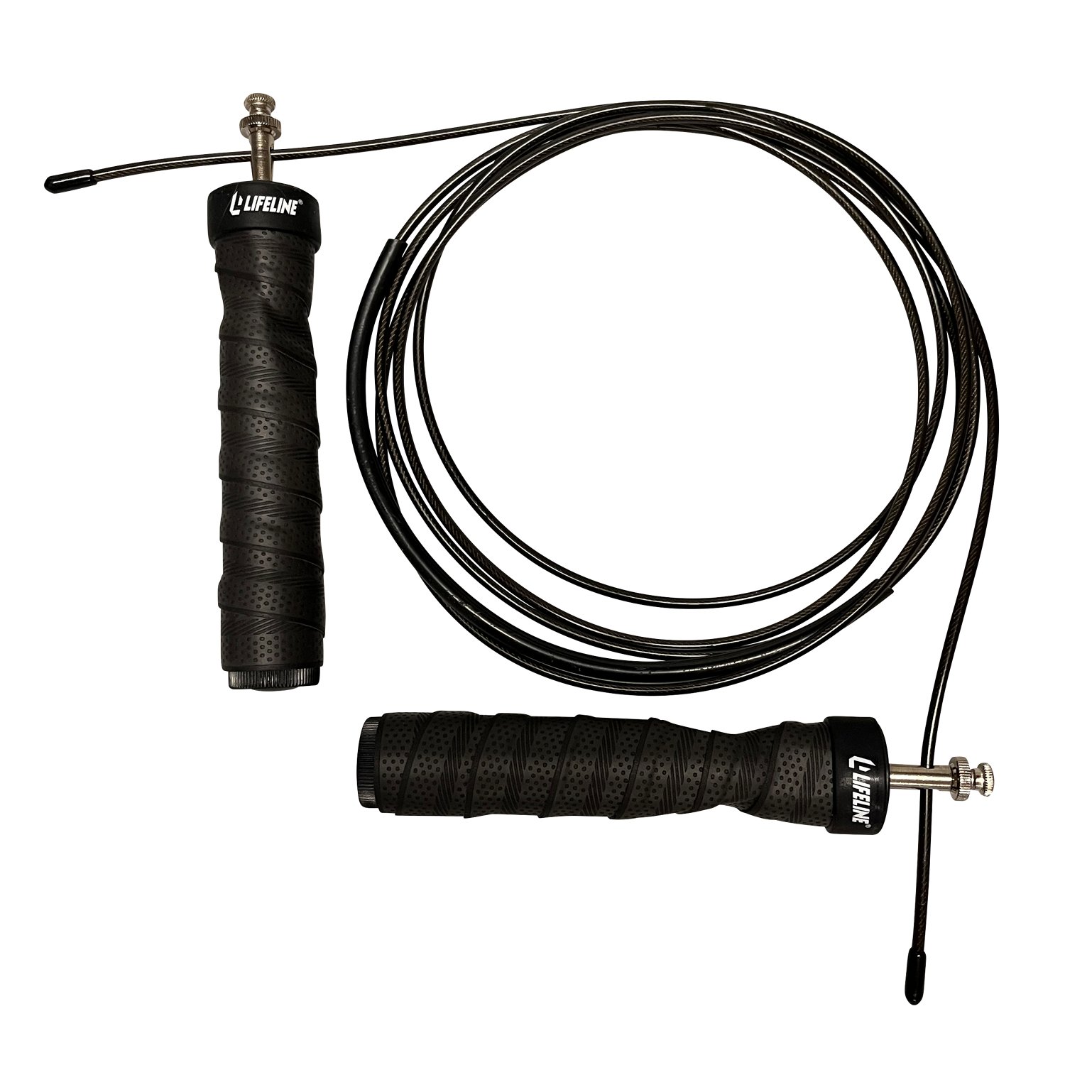  Everlast Evergrip Weighted Jump Rope (Black) : Sports &  Outdoors