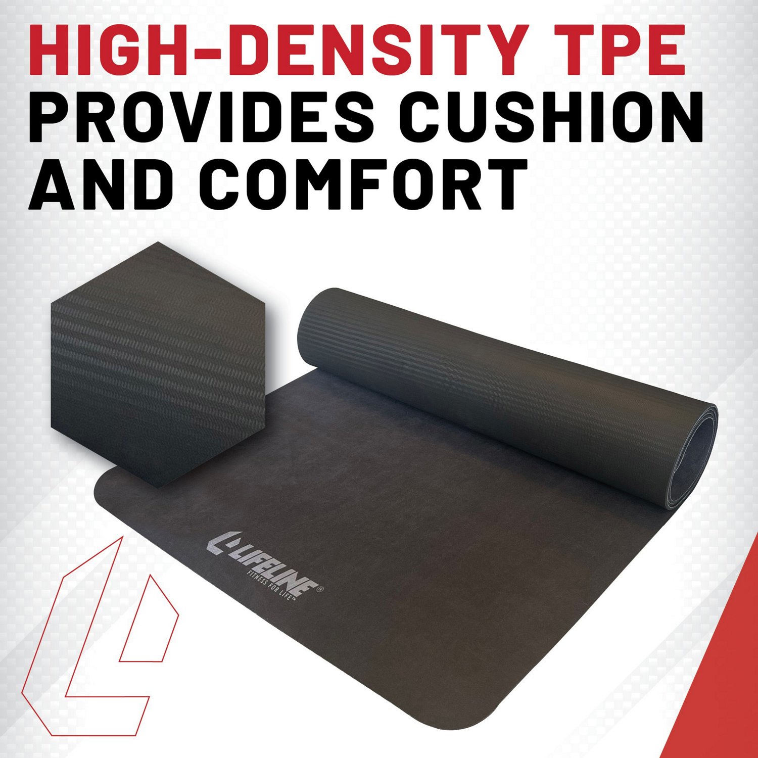 Lifeline Premium Suede 4mm Yoga Mat - view number 3