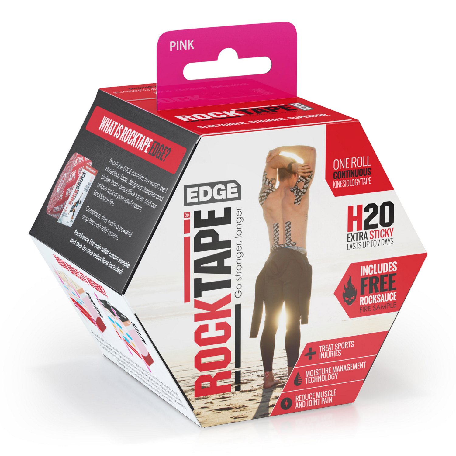 RockTape Edge H2O Kinesiology Tape